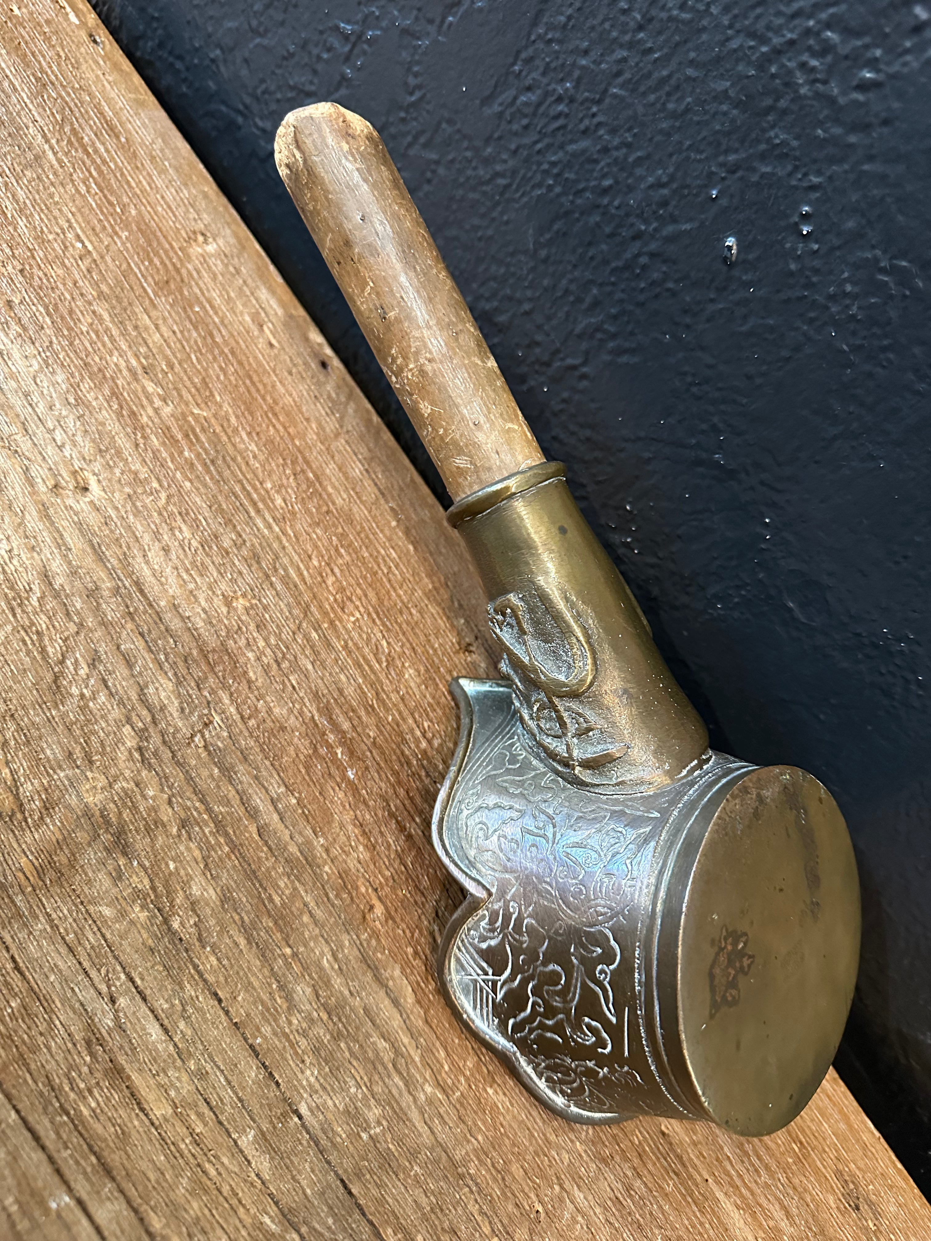 Brass Chinese Silk Iron