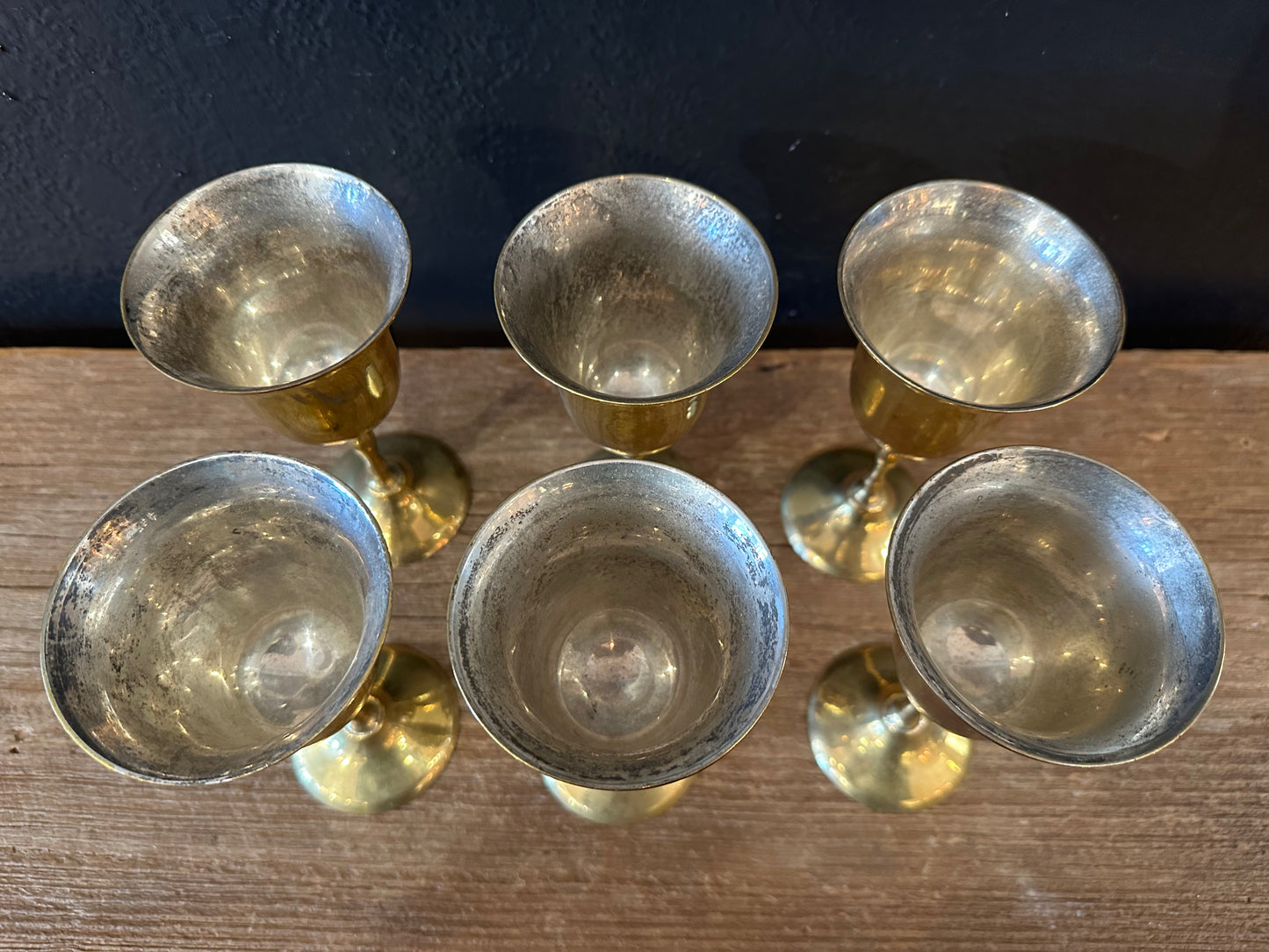 Brass Goblets | Set Of Six