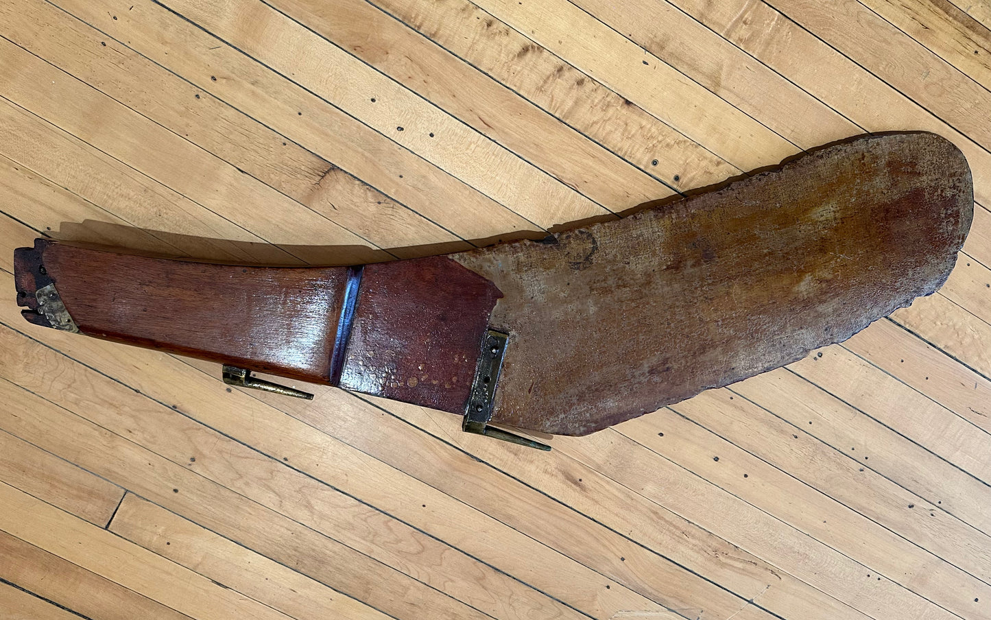 Antique Boat Rudder