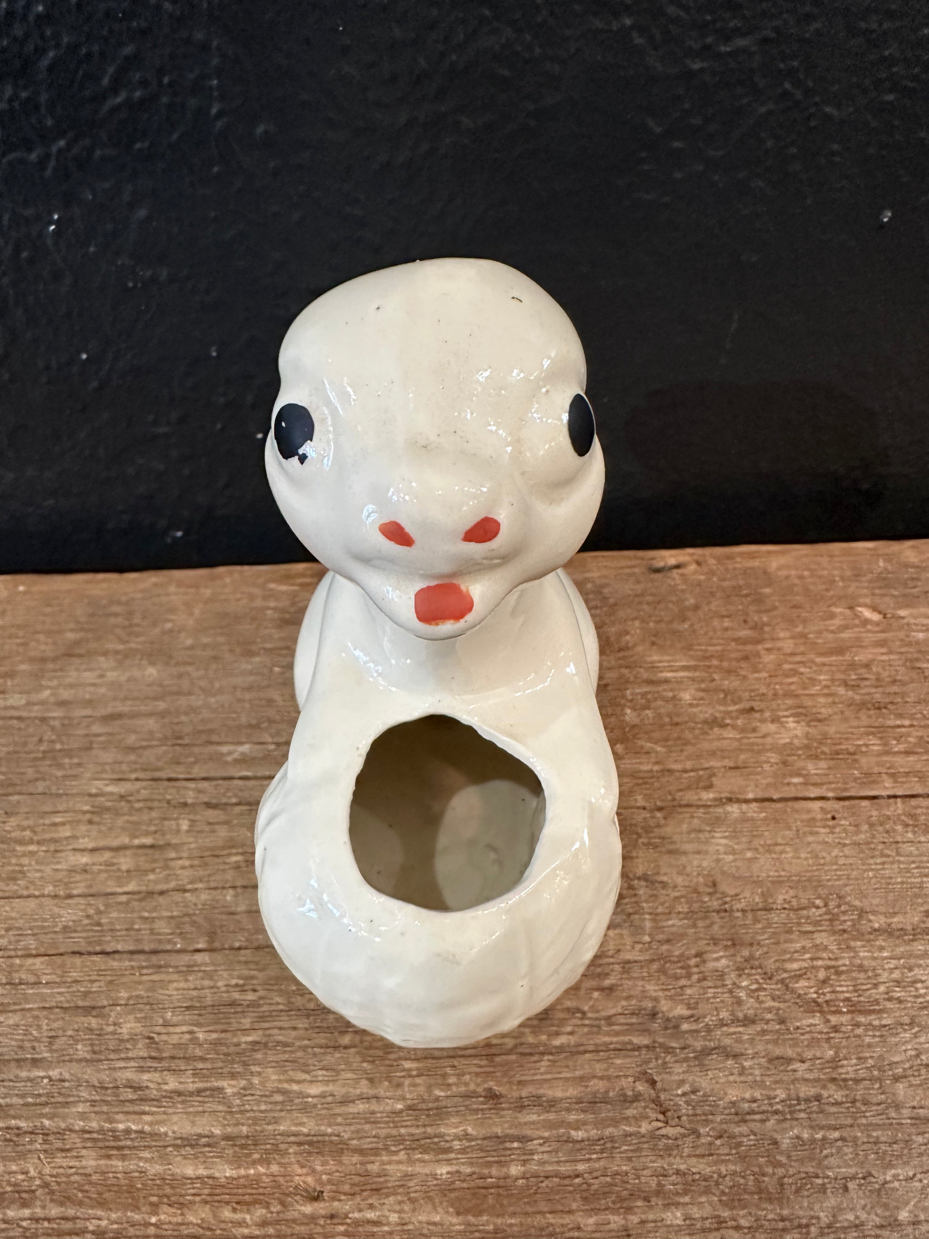 Bunny Holding Cabbage Planter