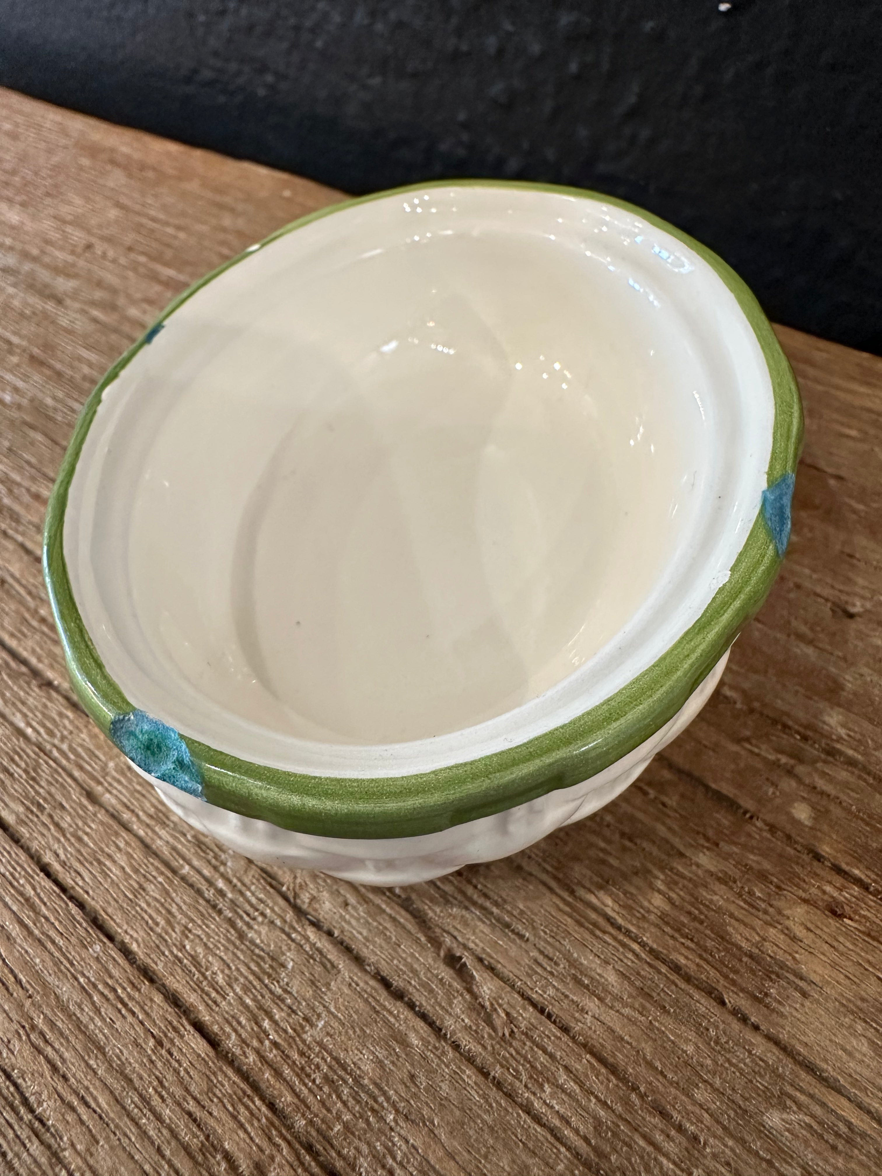 Vintage Avon Bunny & Egg Covered Dish