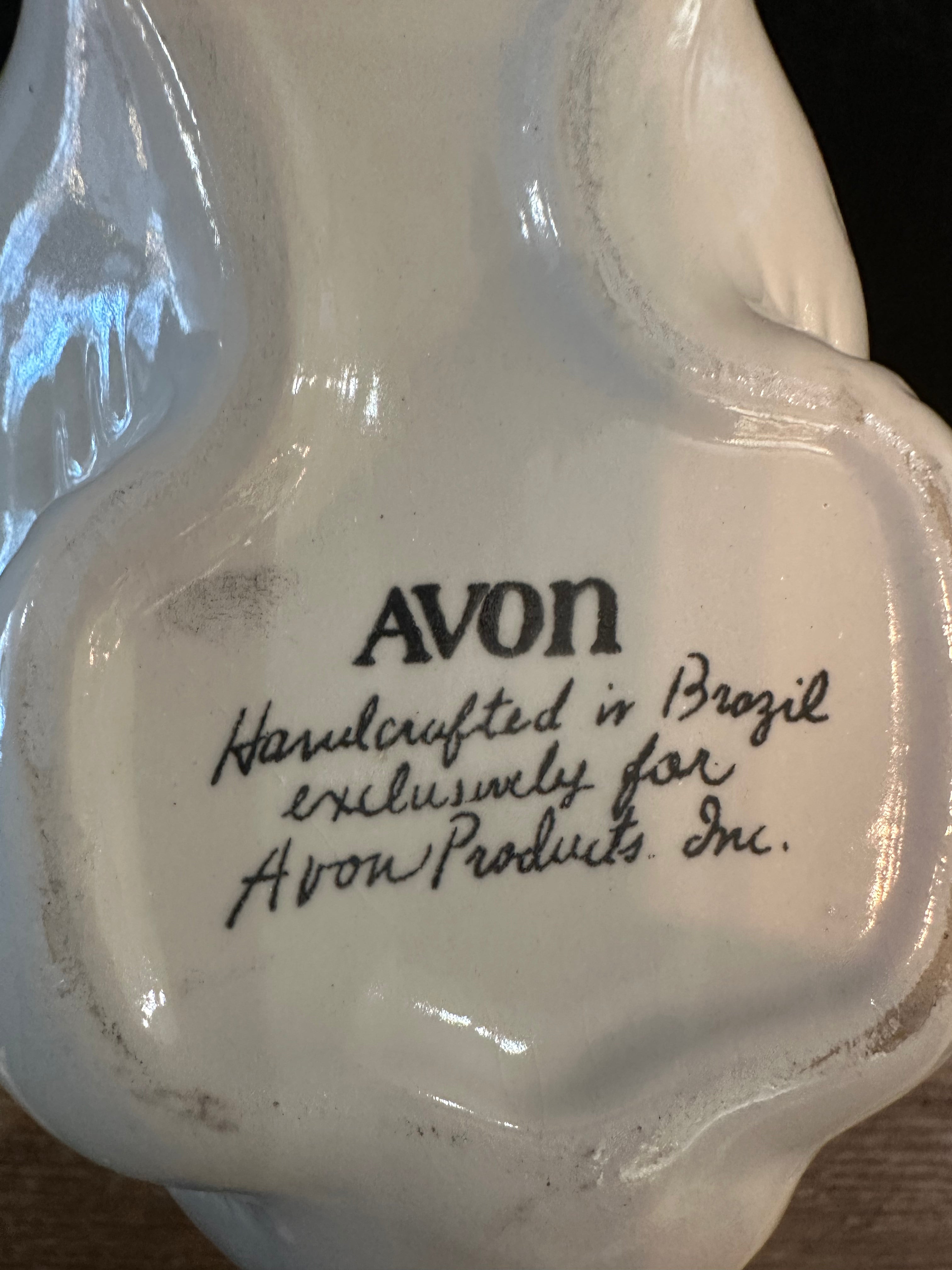 Vintage Avon Bunny Planter | Floral