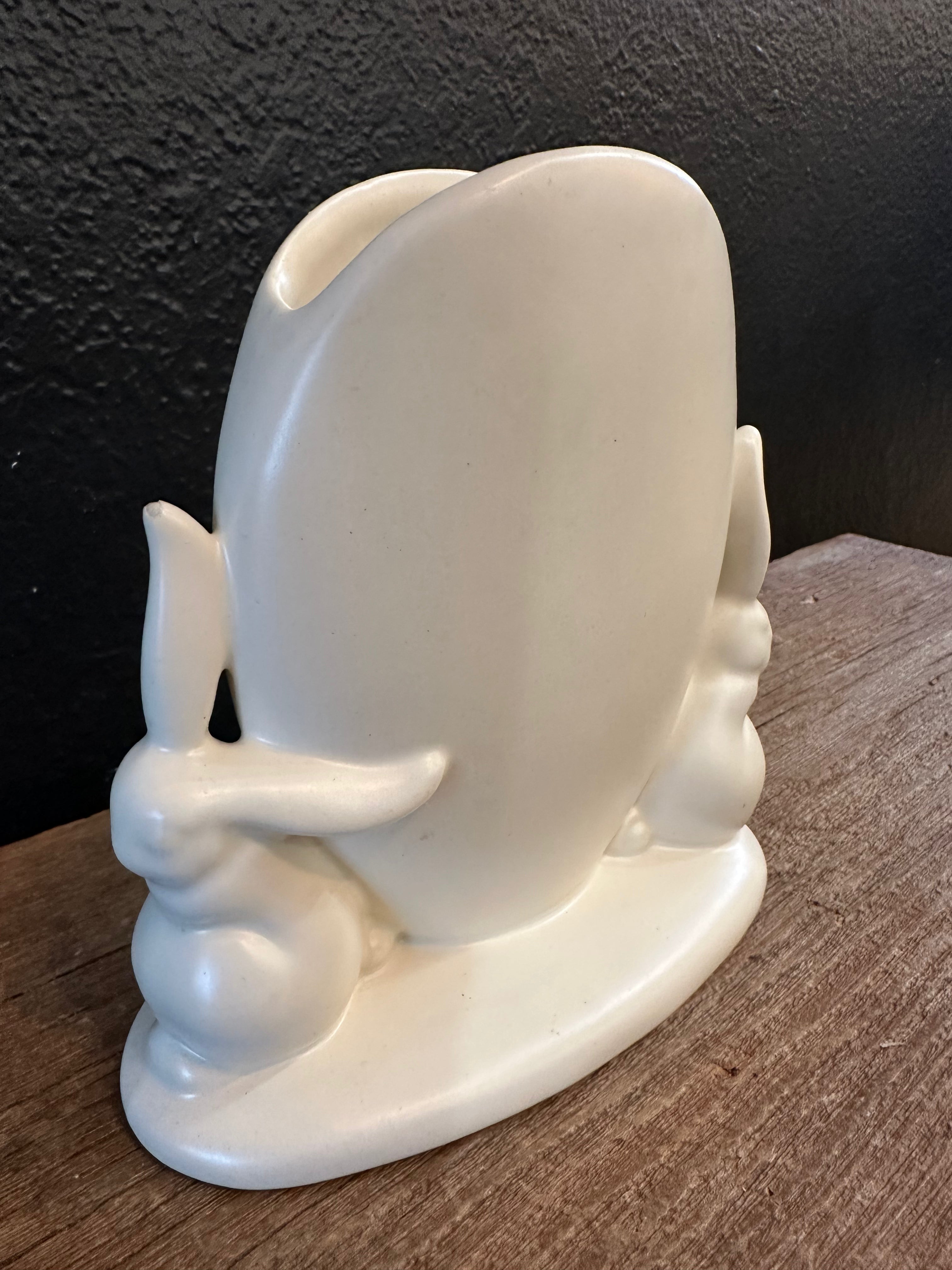 Vintage Bunny Vase
