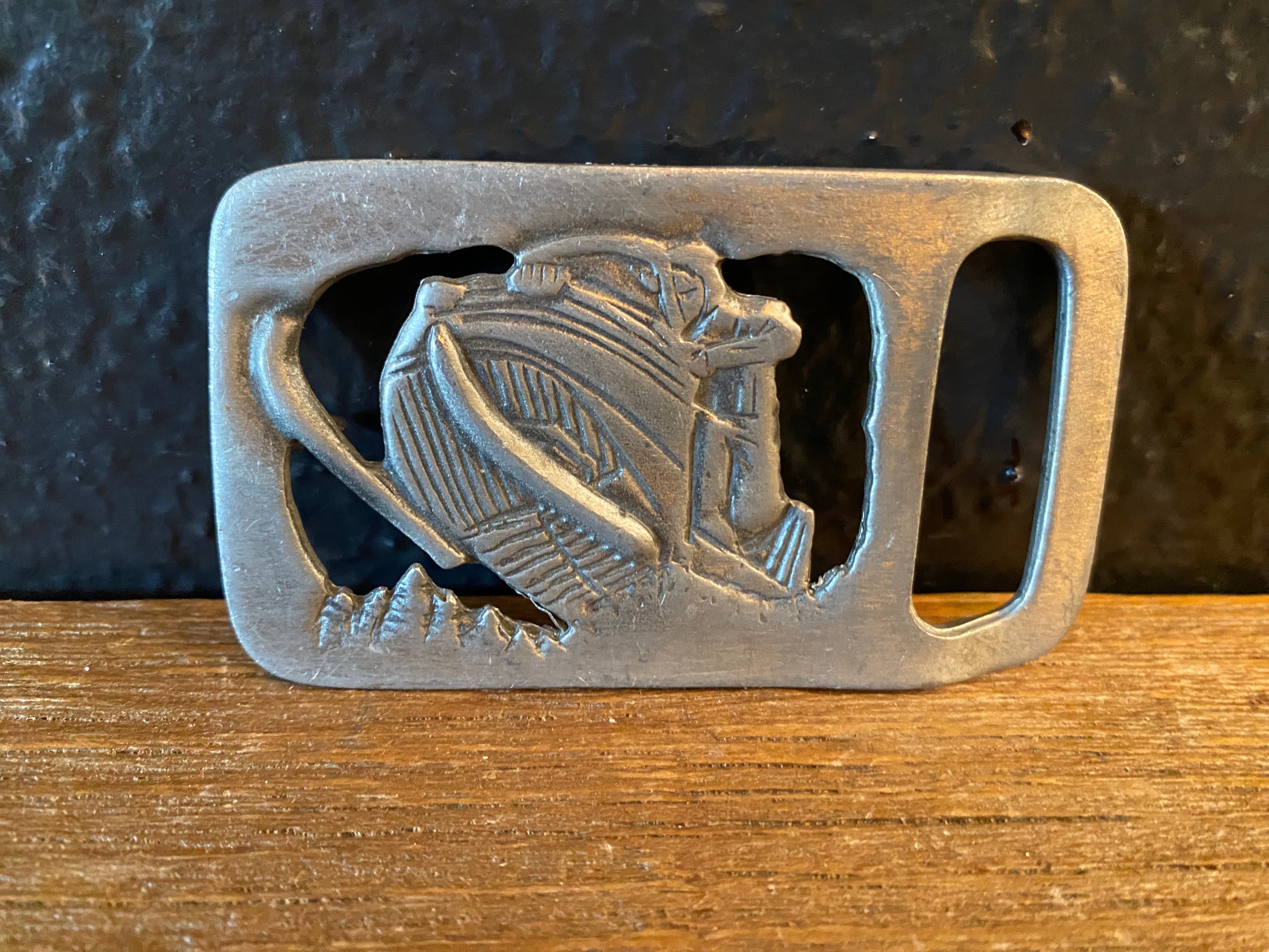 Snowmobile Belt Buckle