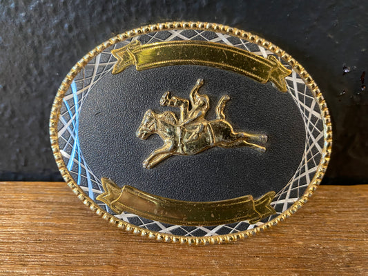 Bucking Bronco Belt Buckle