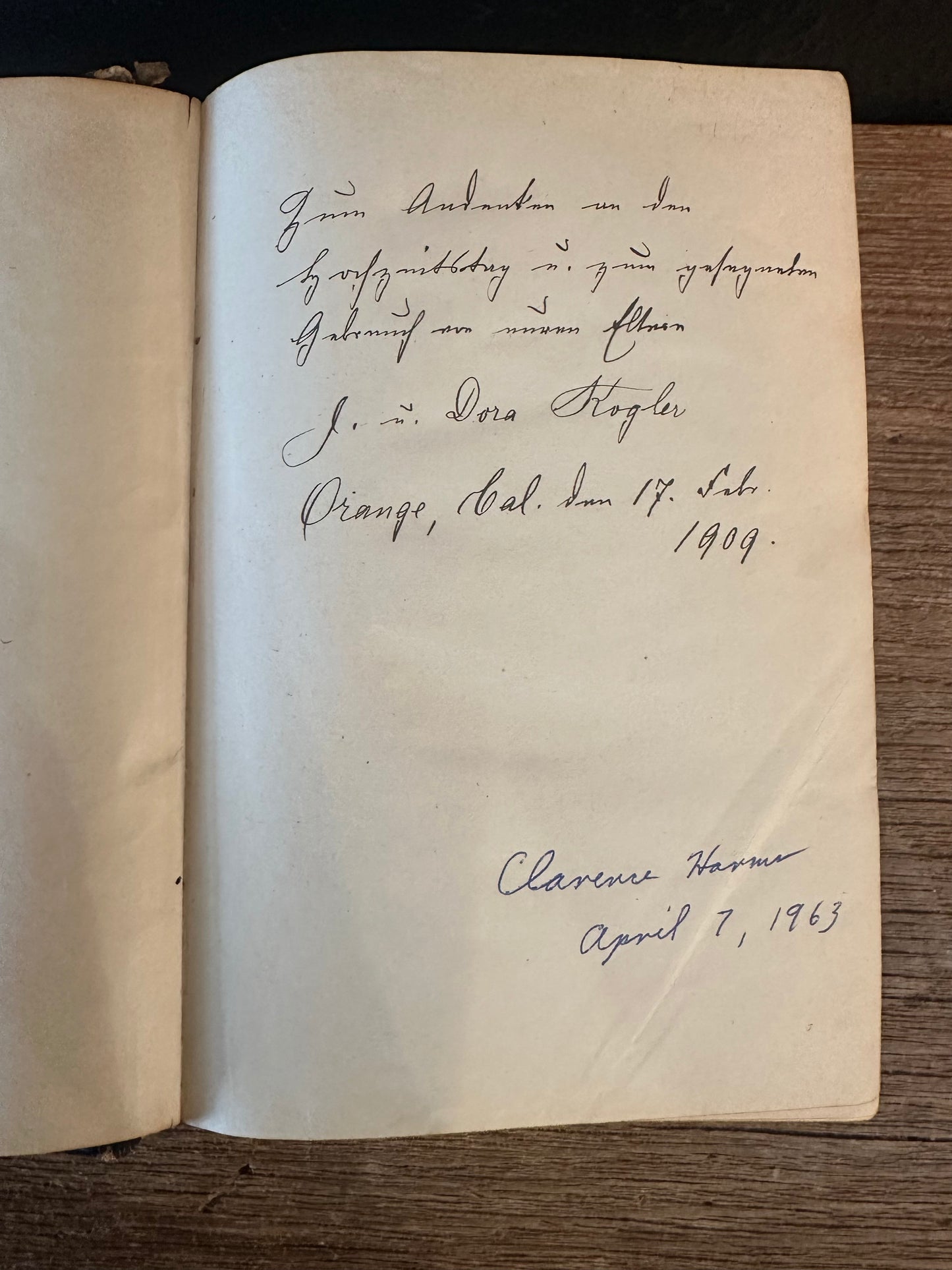 German Manual Of Good And Bad Days ~ 1907