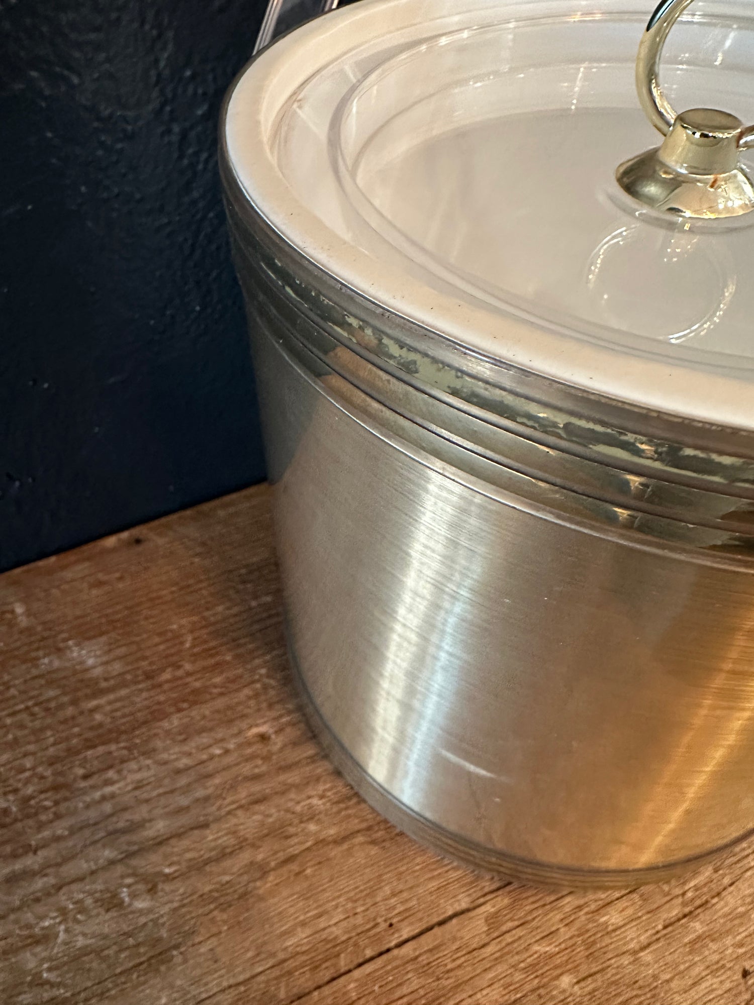 MCM Gold Ice Bucket