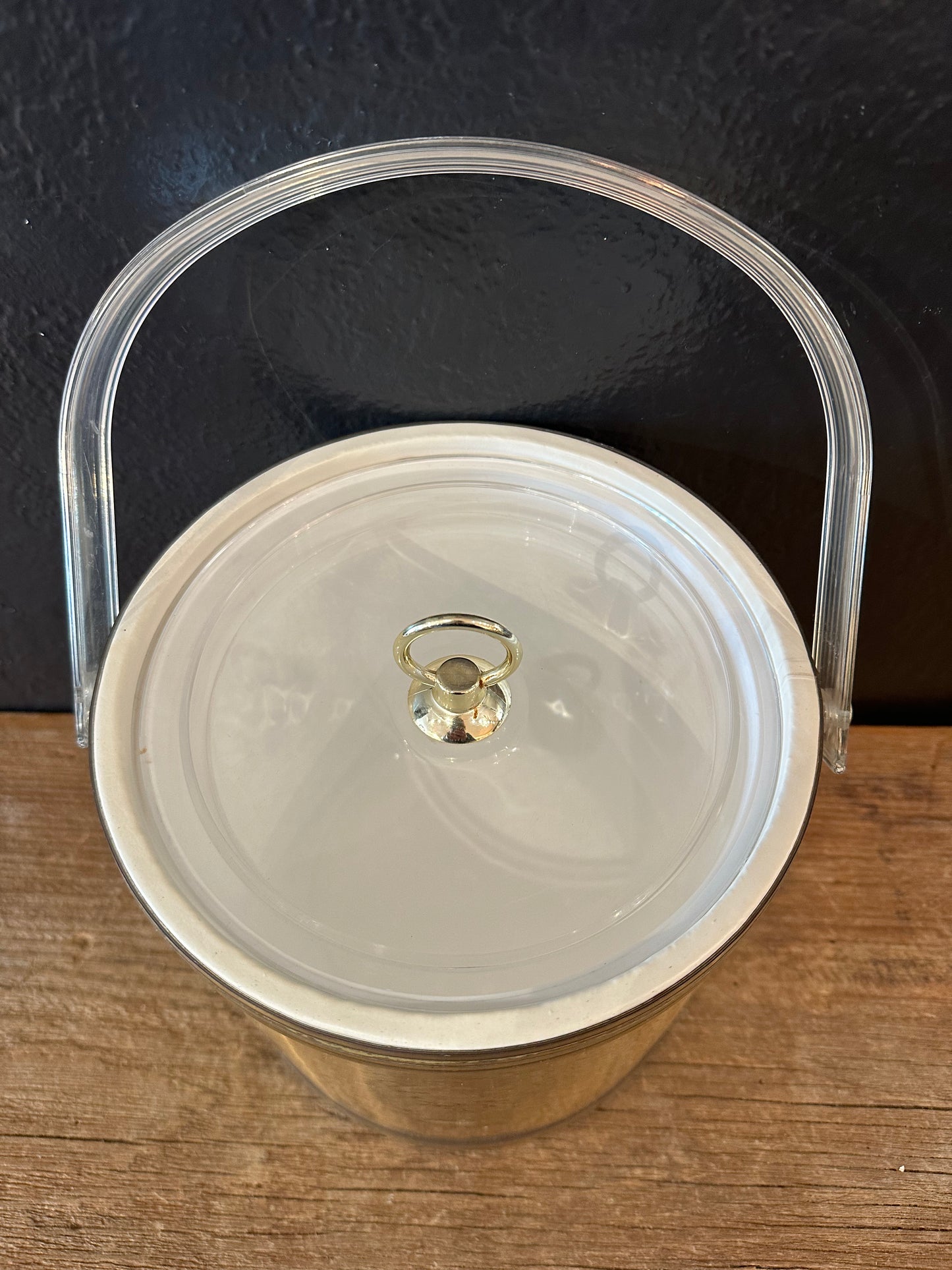 MCM Gold Ice Bucket
