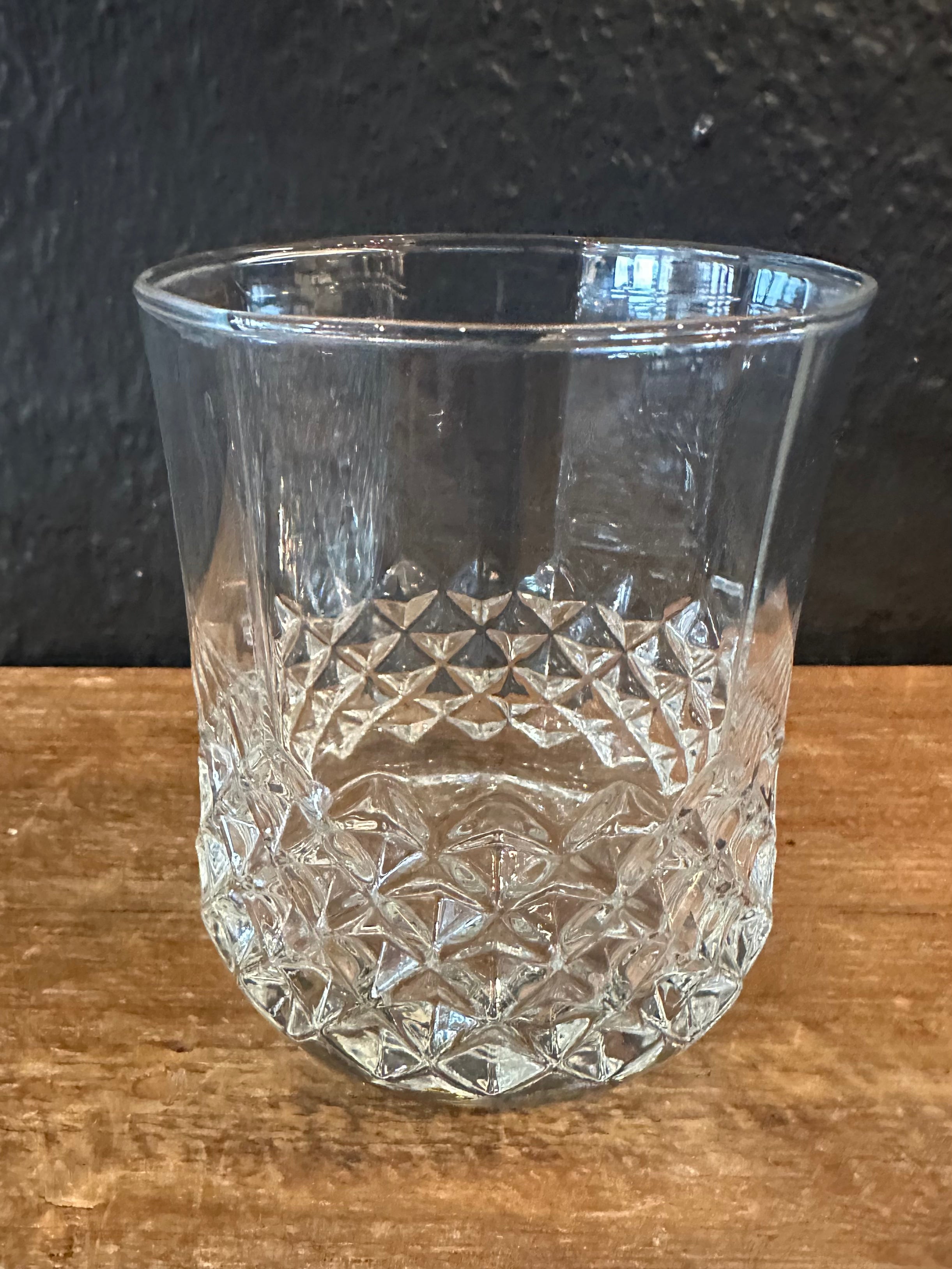 Cut Glass Whiskey Glasses | Set Of Four