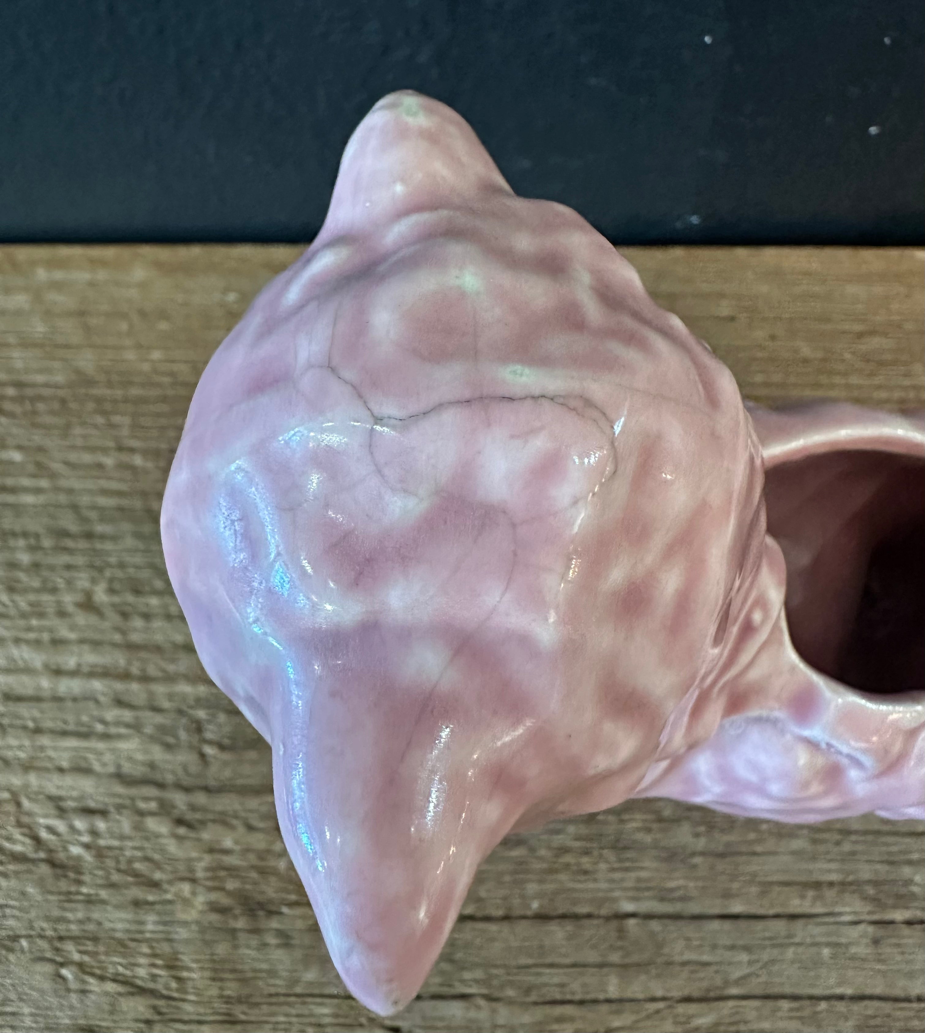 Vintage Pink Lamb Planter