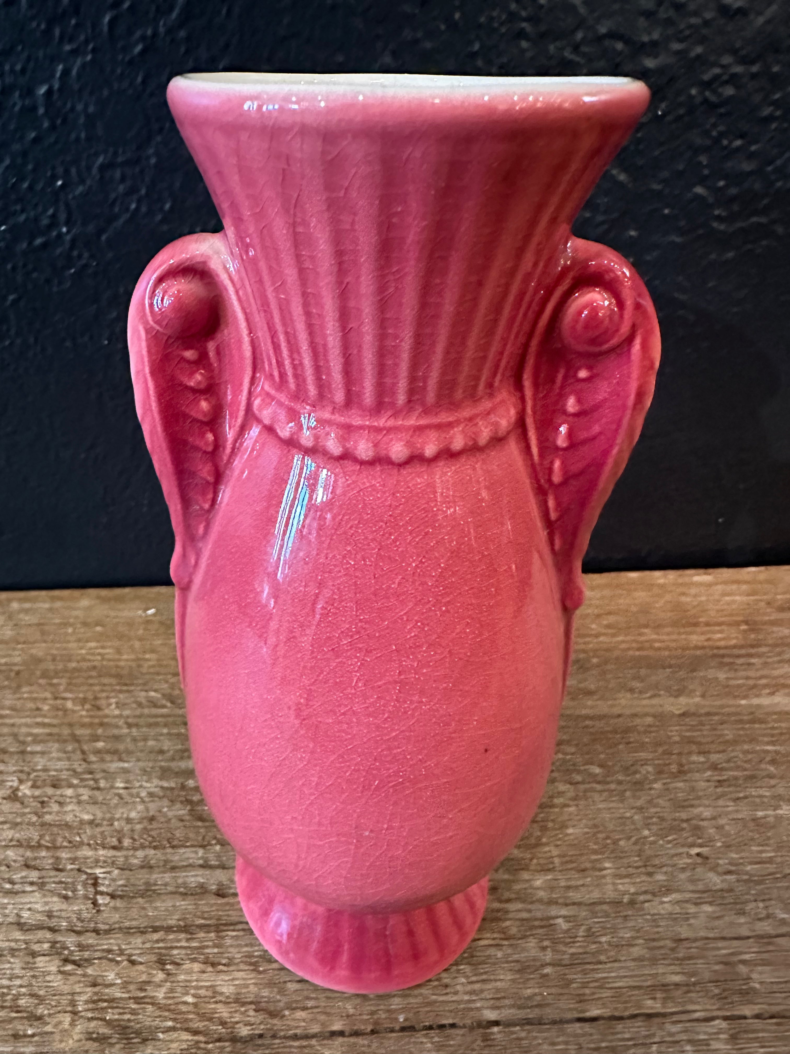 Pink Floral Vase