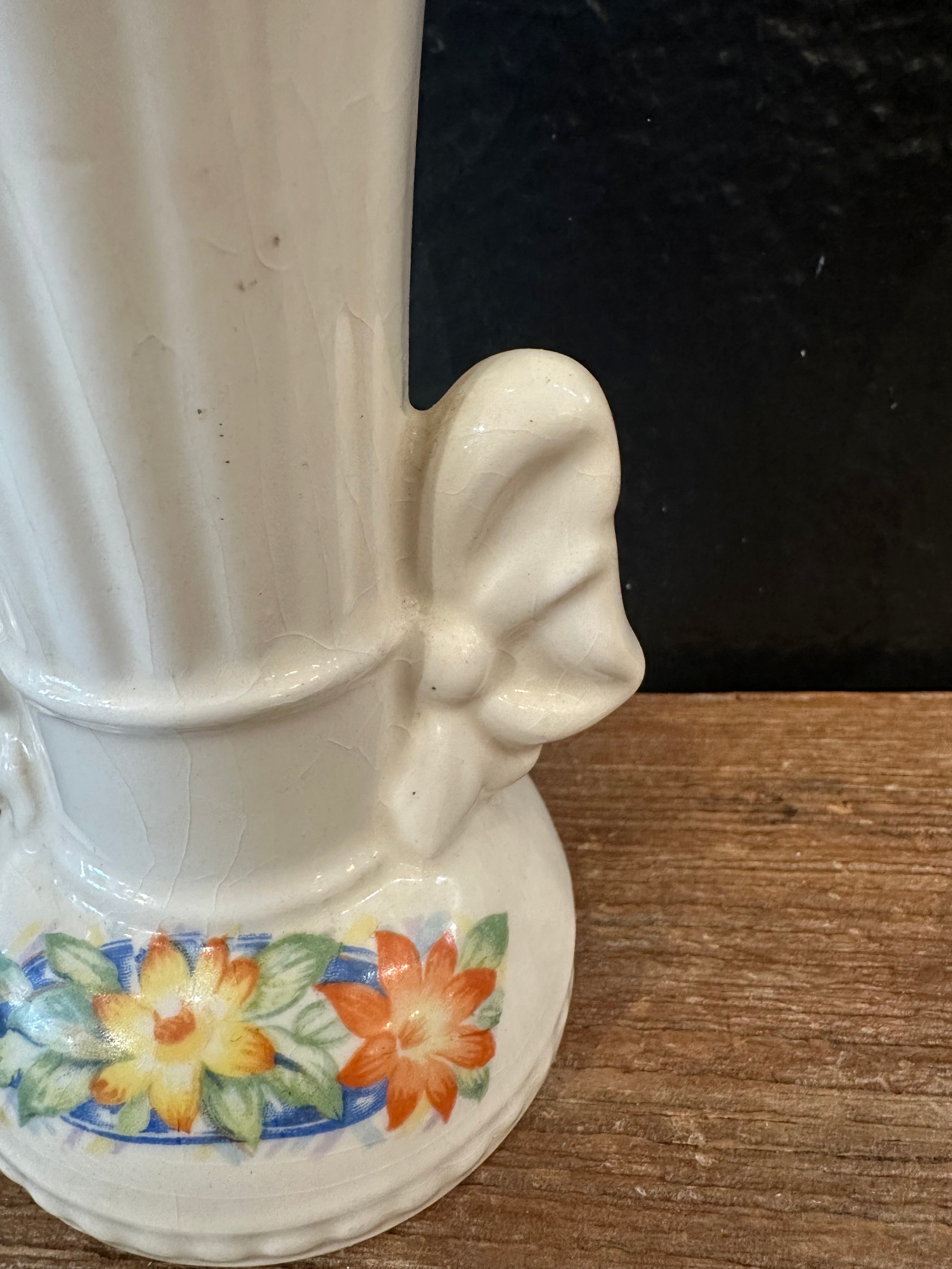 Vintage Vase | Floral Pattern