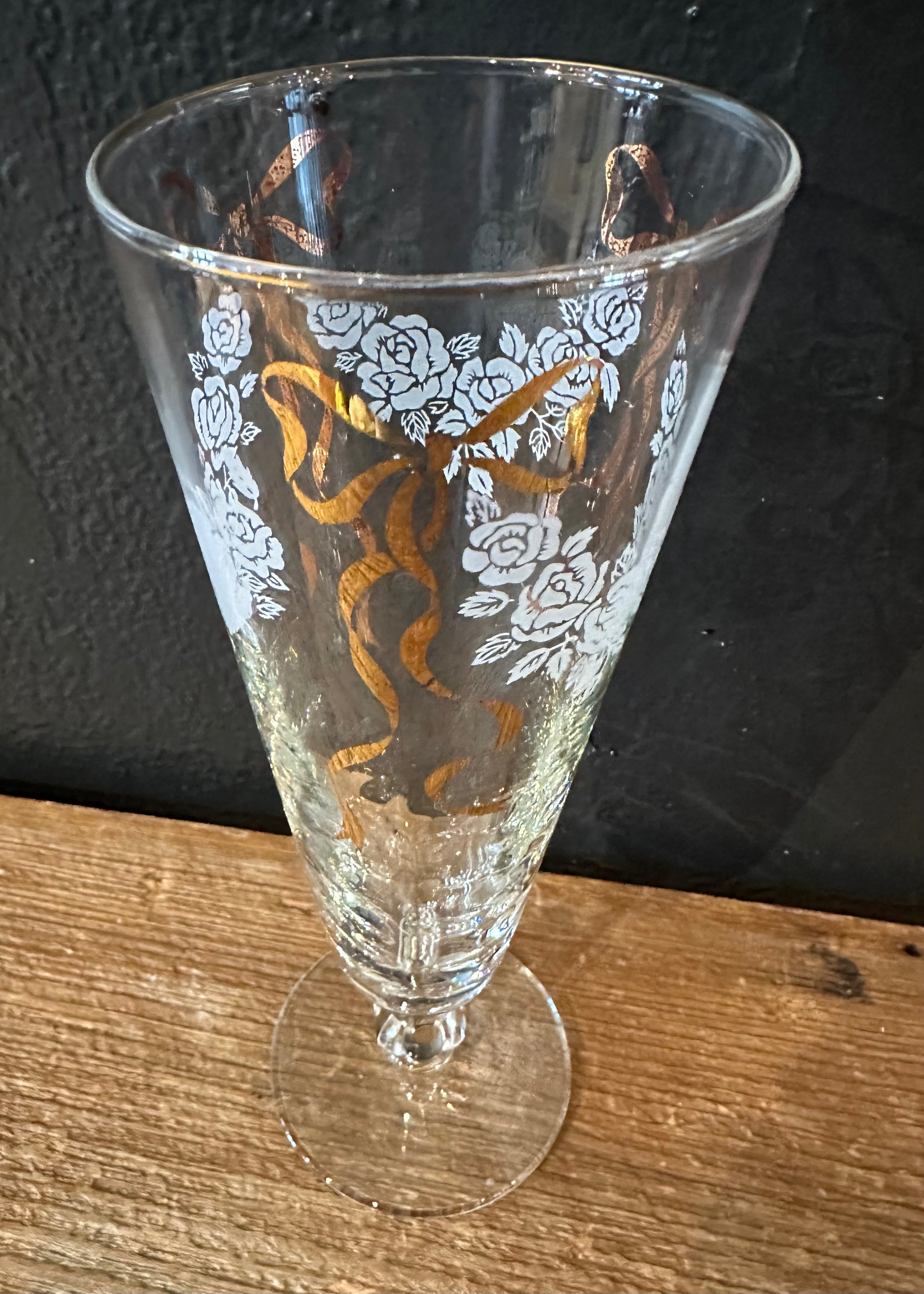 Vintage Pilsner Glasses | Set Of Four