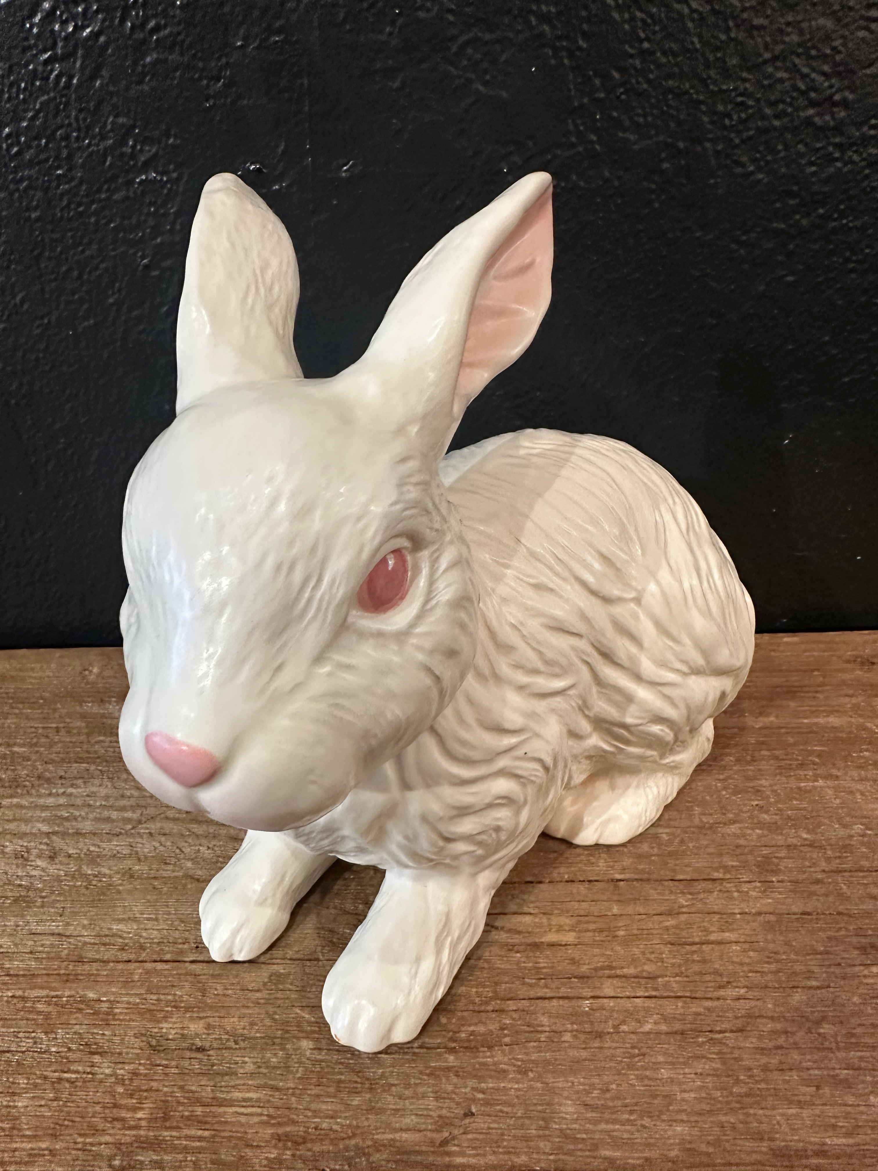 Vintage Ceramic Bunny | Ears Up