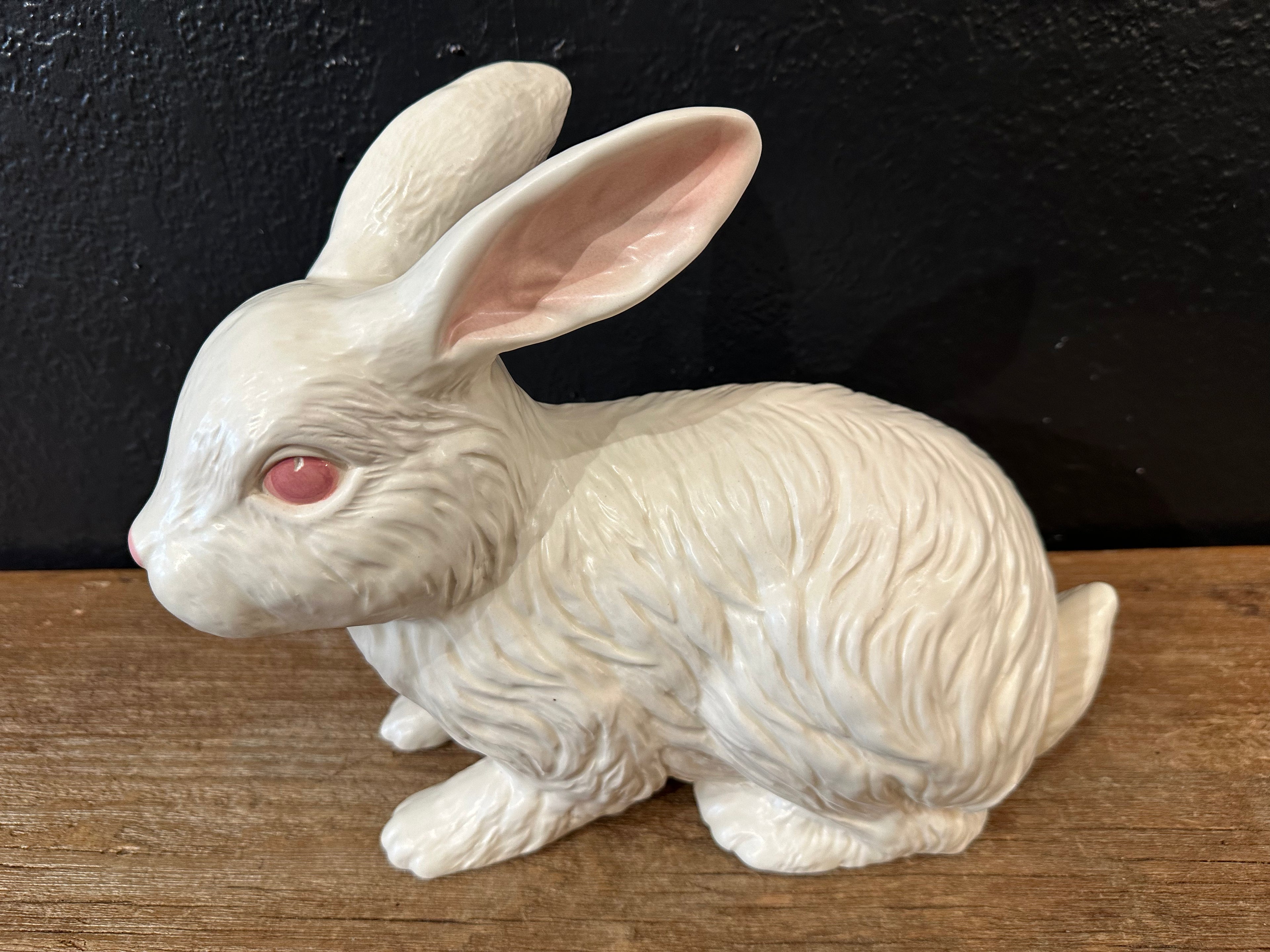 Vintage Ceramic Bunny | Ears Up
