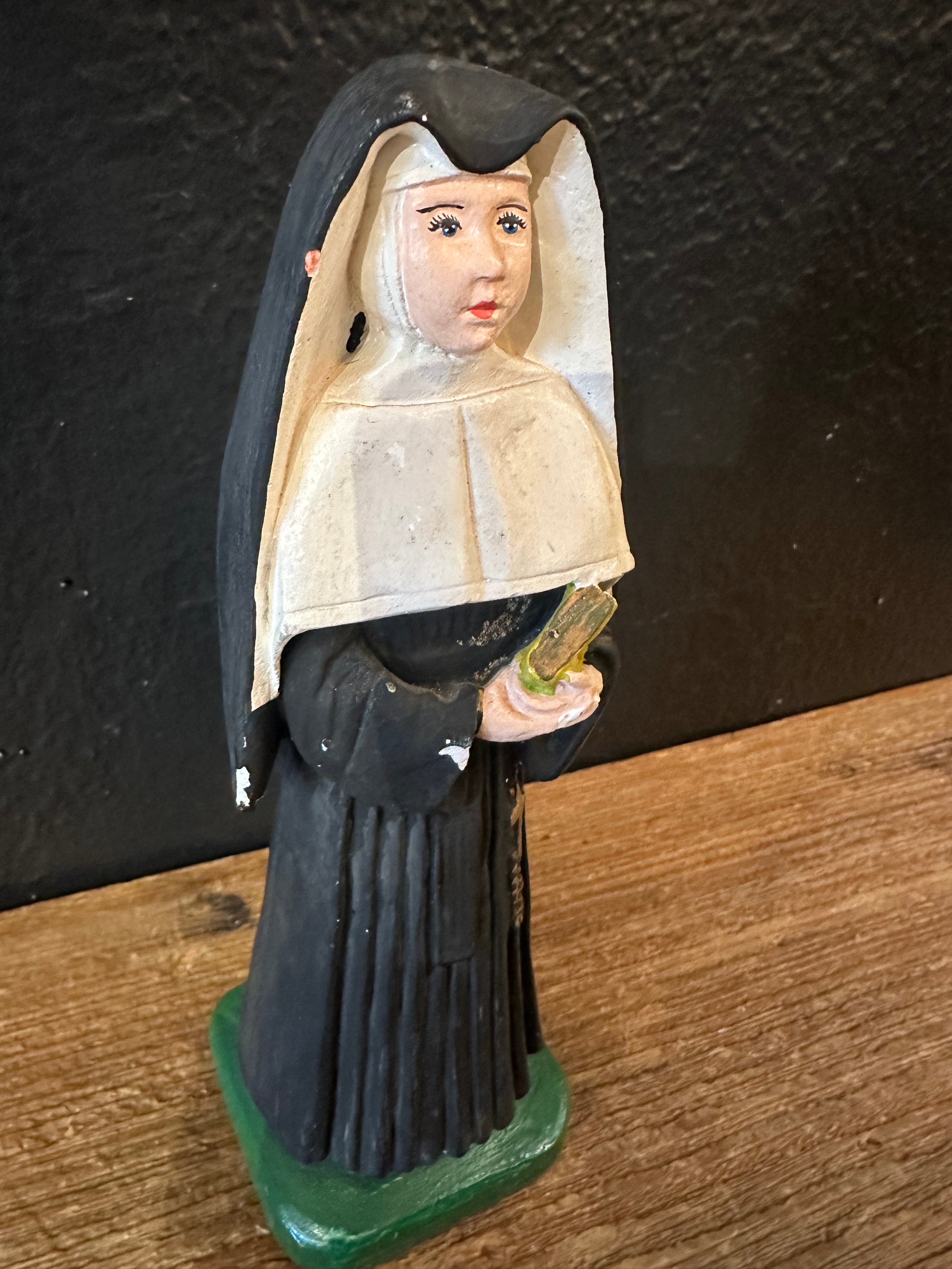 Vintage Nun Figurine
