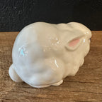 Vintage Bunny With Blue Eyes