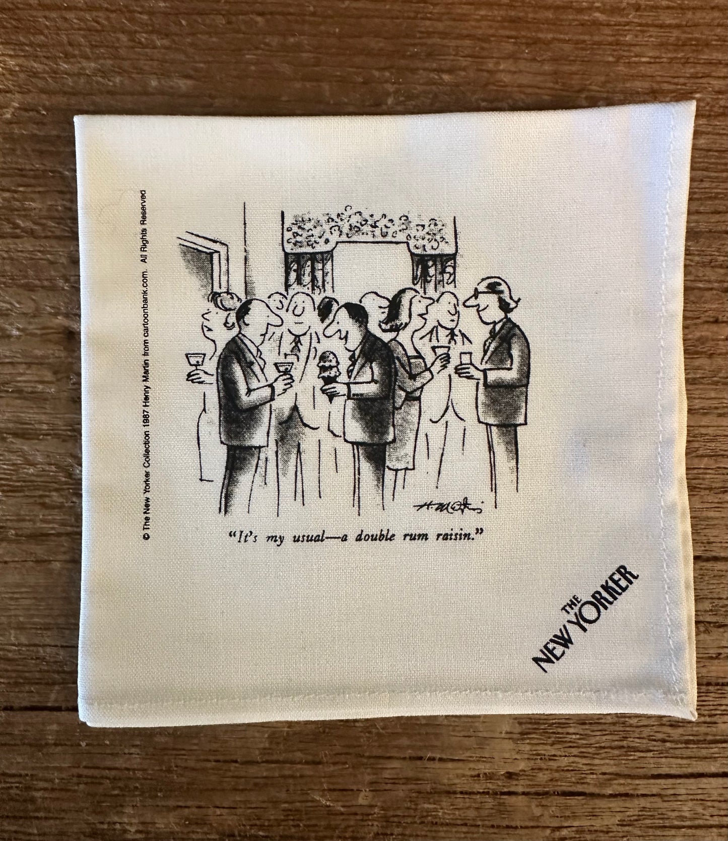 New Yorker Bar Napkins