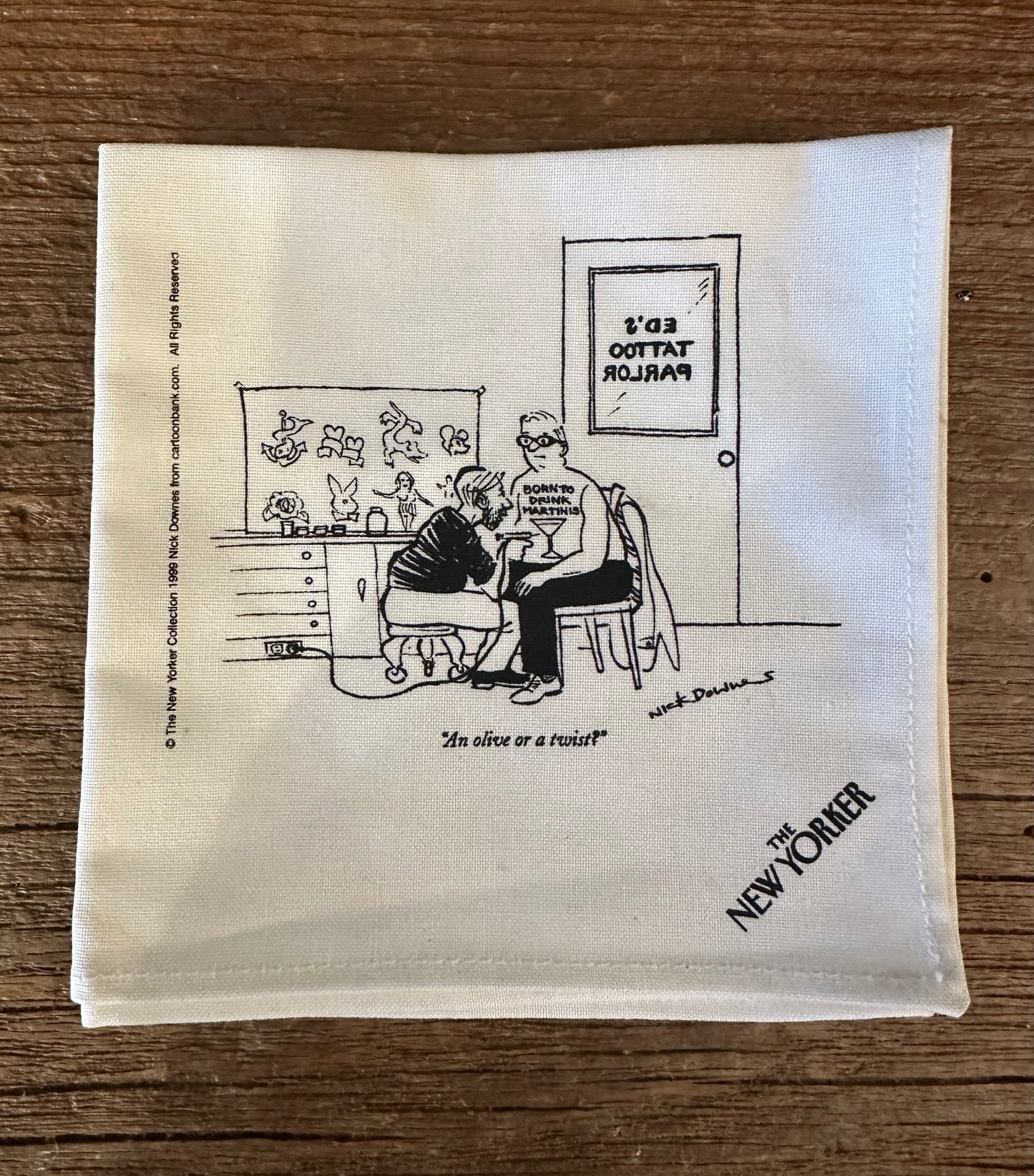 New Yorker Bar Napkins