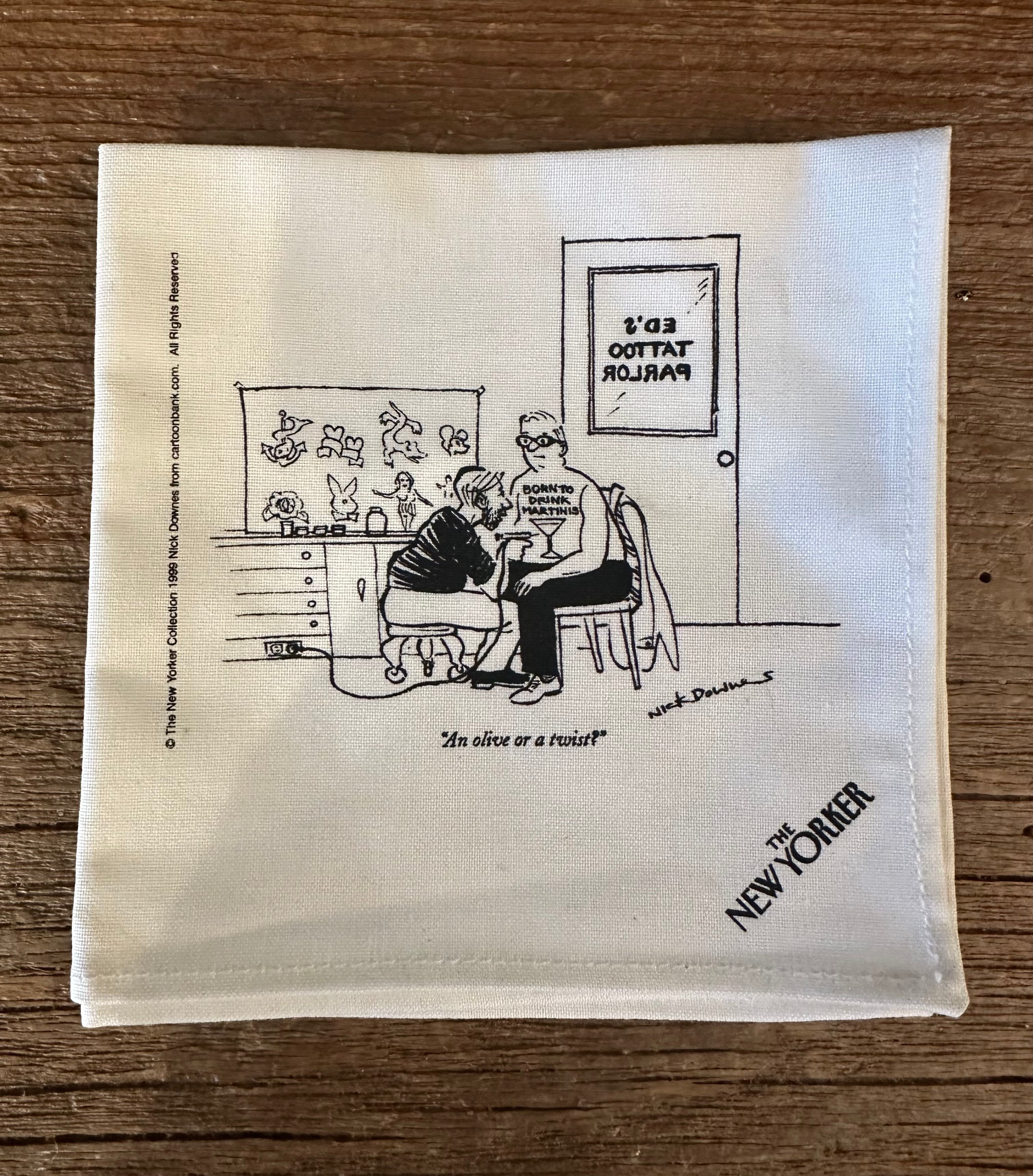 New Yorker Bar Napkins