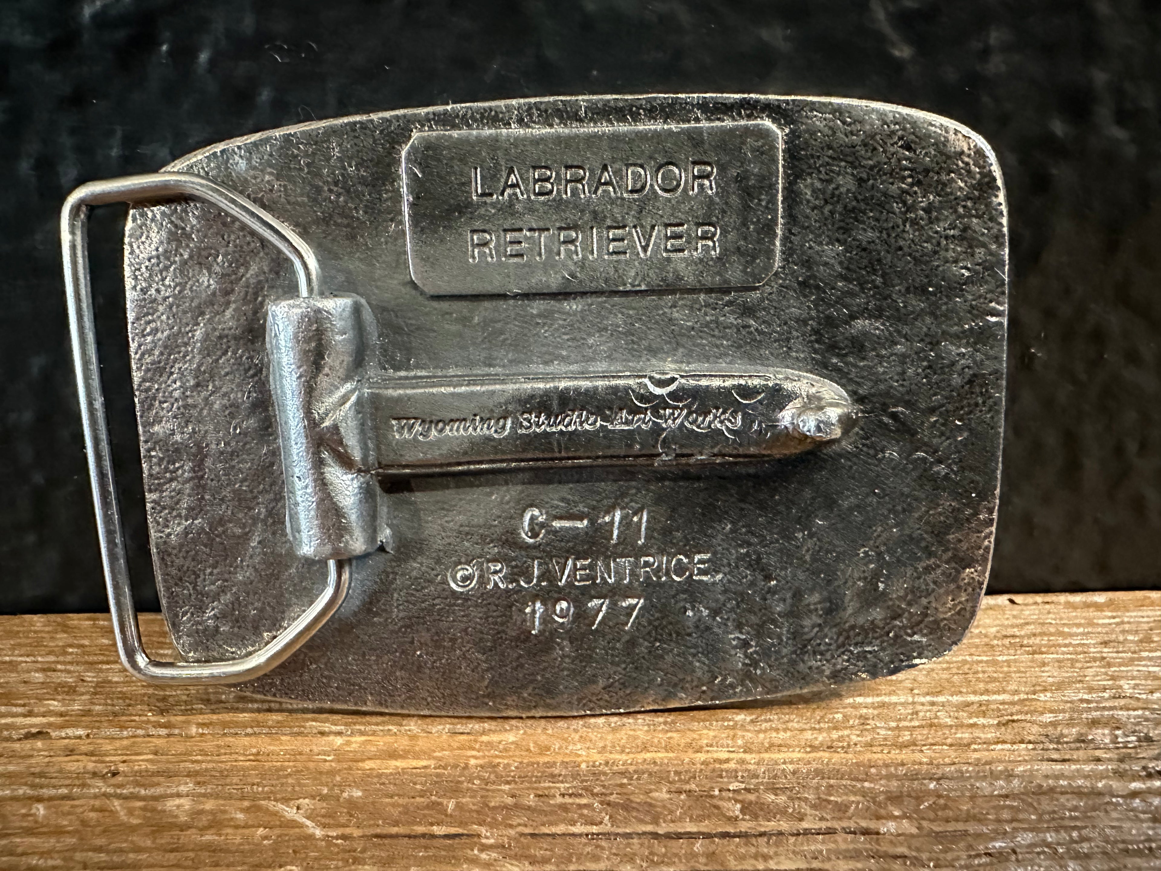 Labrador Retriever Belt Buckle