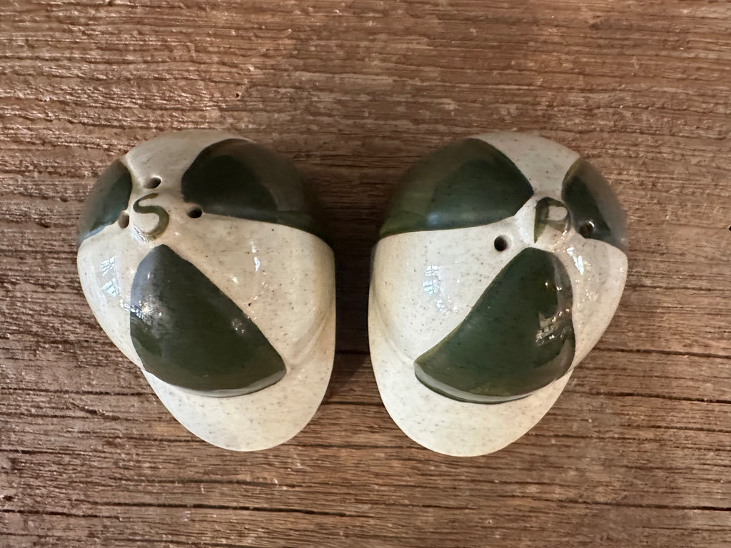 Mini Jockey Helmet Salt & Pepper Shakers