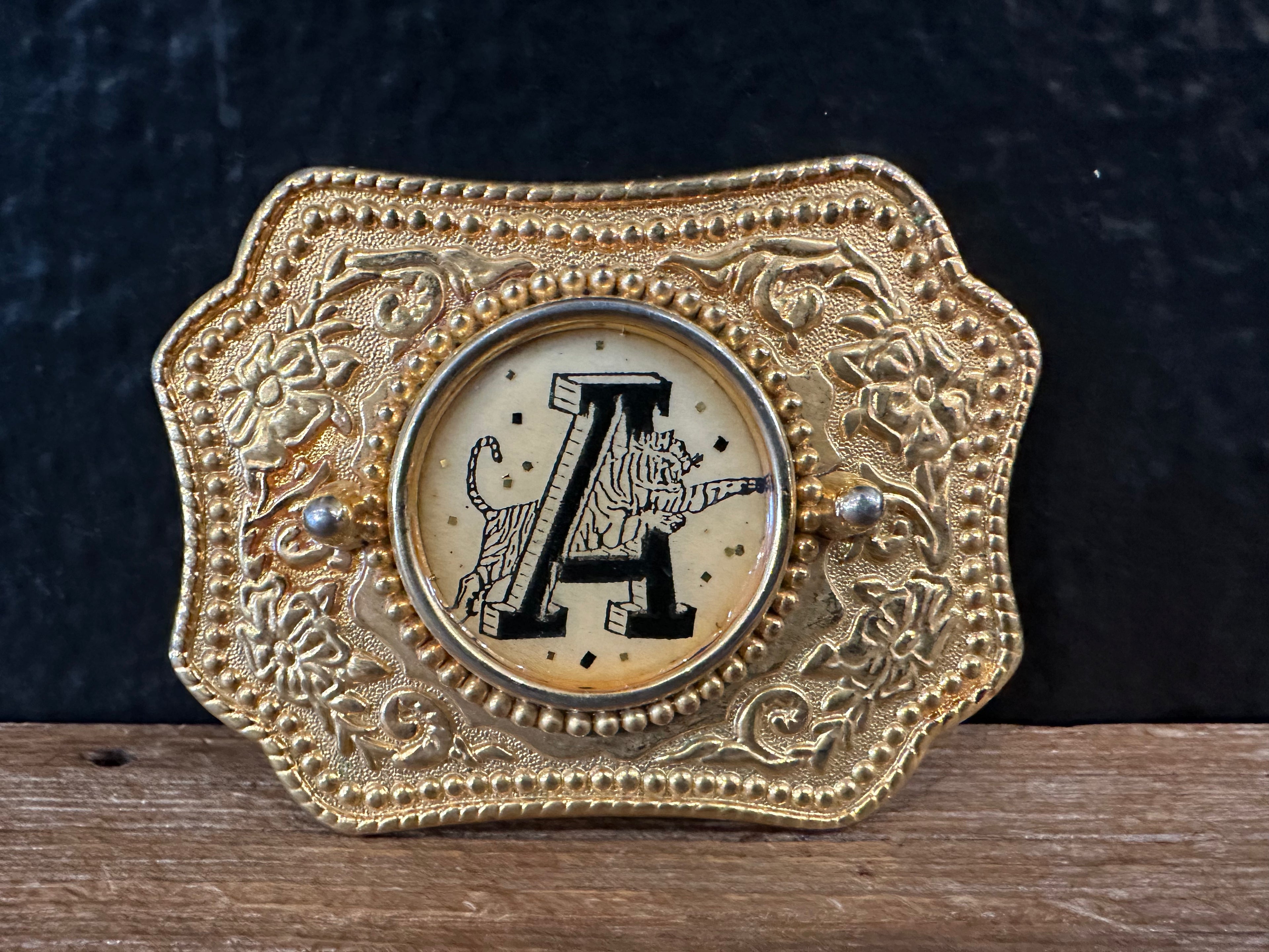 Ancient Order of United Workmen Belt Buckle