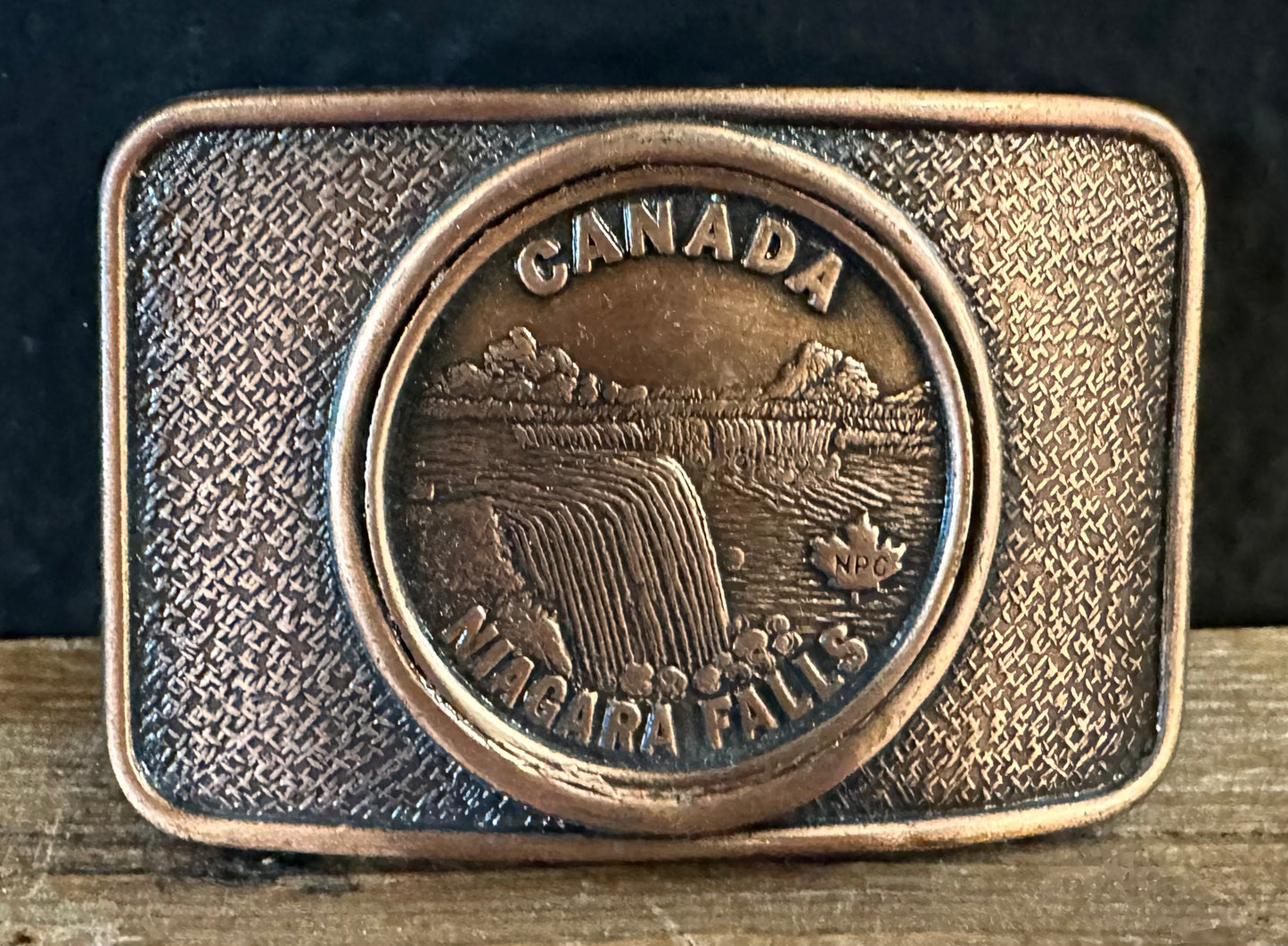 Niagara Falls Canada Belt Buckle