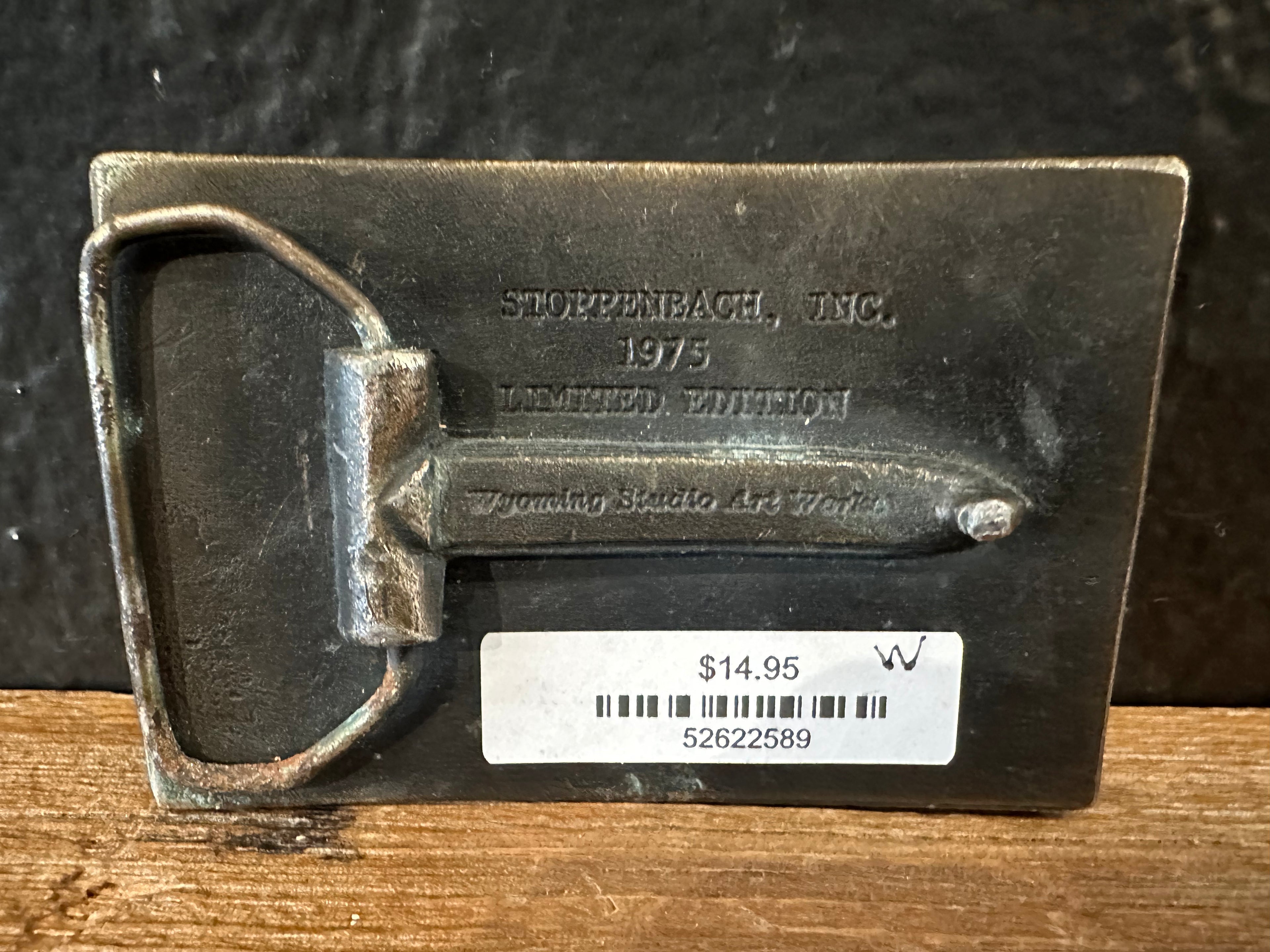 Jefferson Meats Of Excellence Belt Buckle