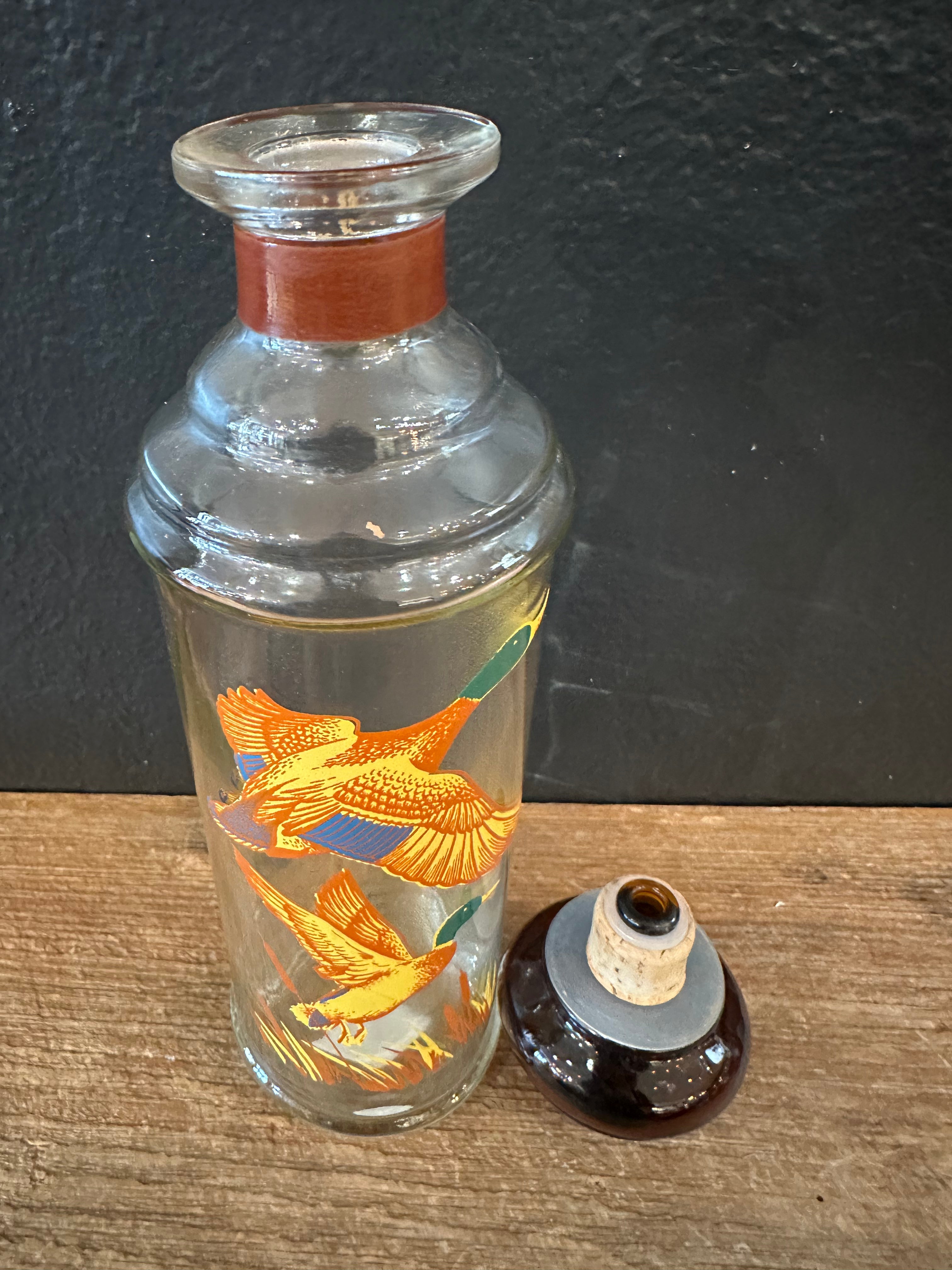 Vintage Duck Themed Decanter