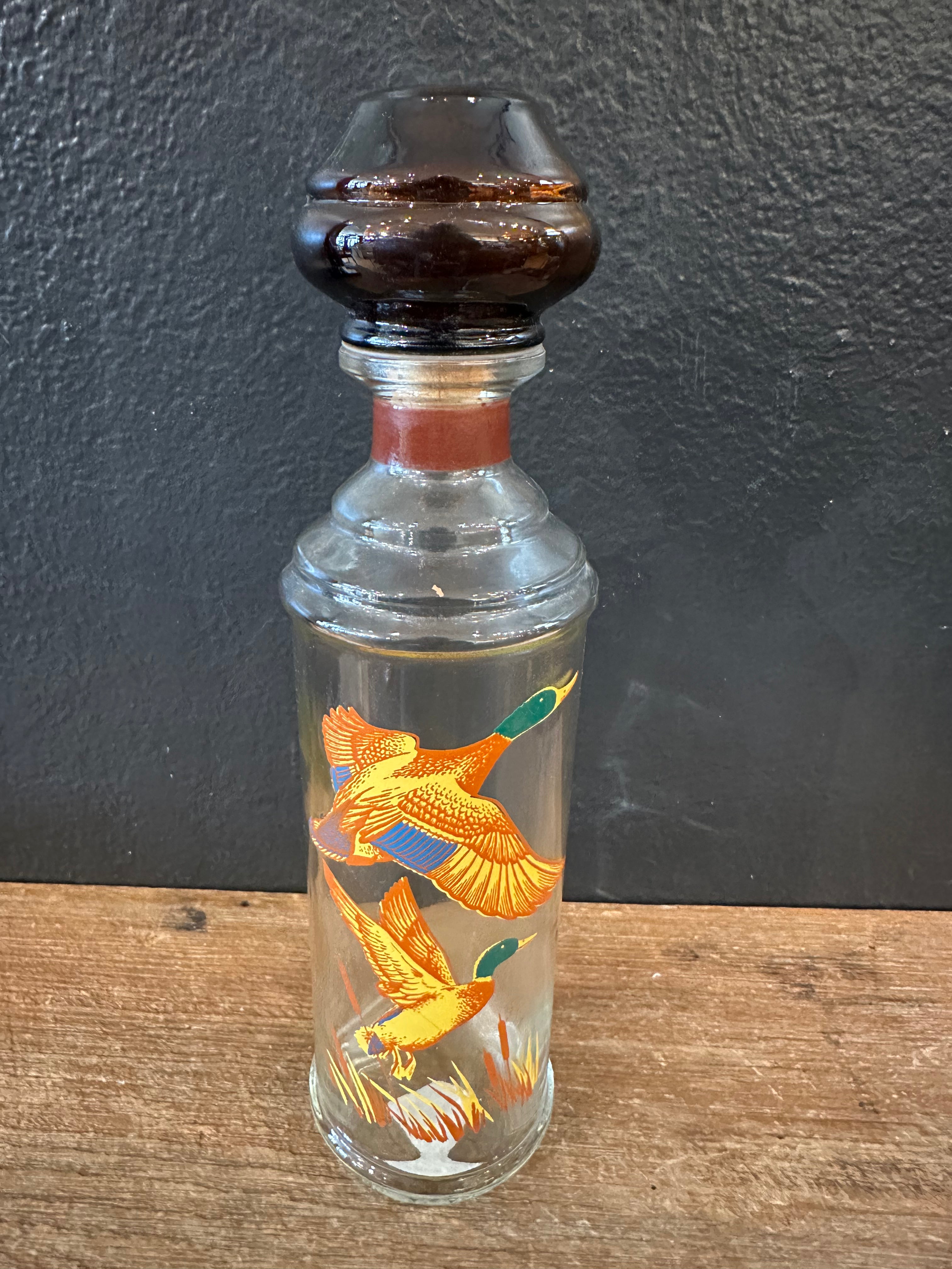 Vintage Duck Themed Decanter