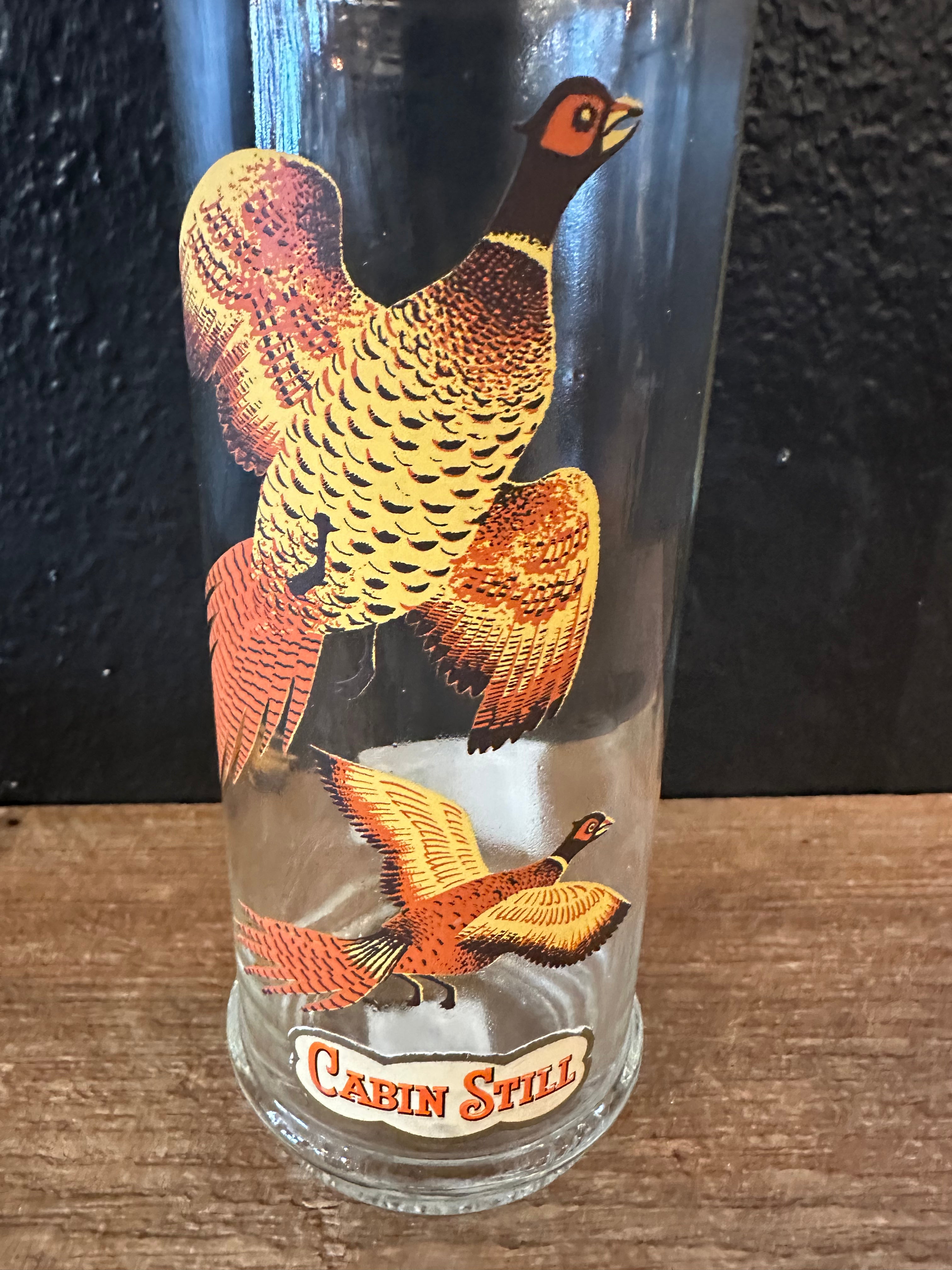 Vintage Pheasant Themed Decanter