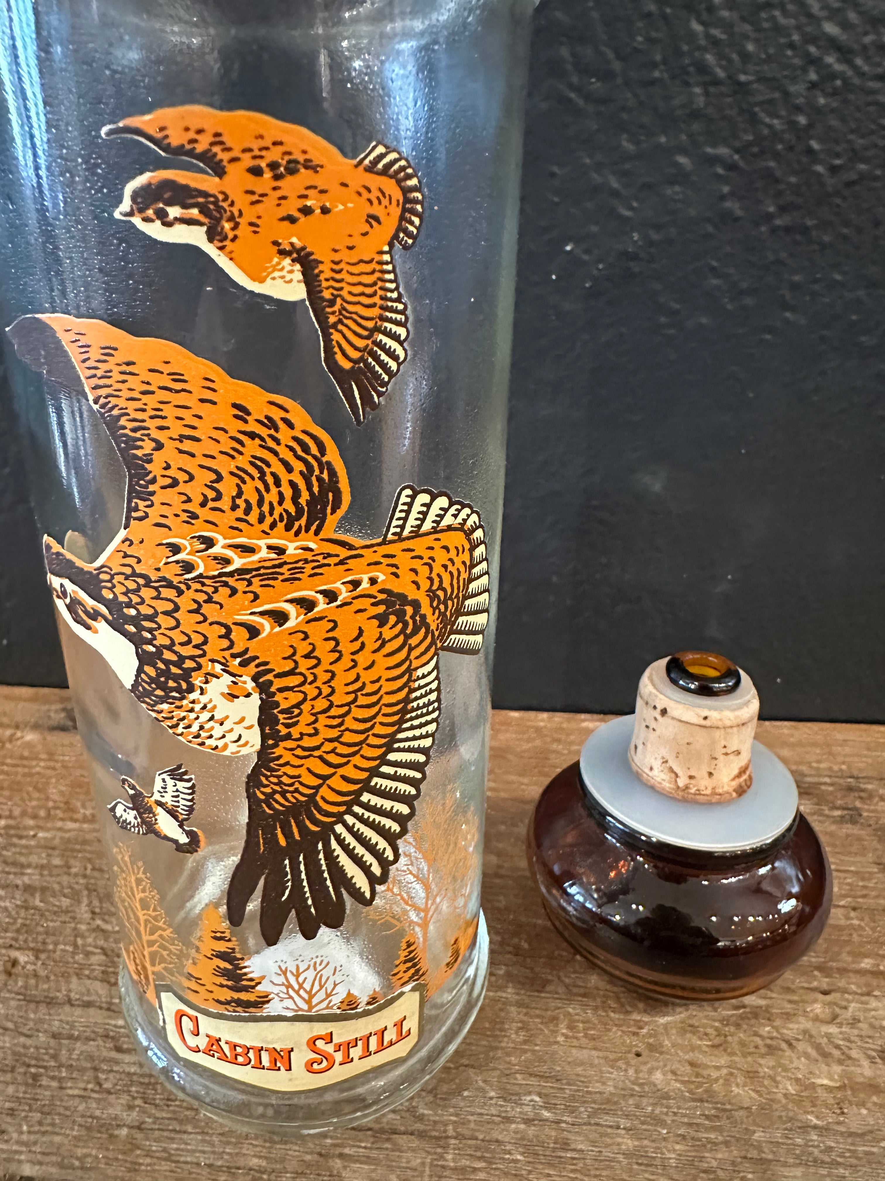 Vintage Grouse Themed Decanter