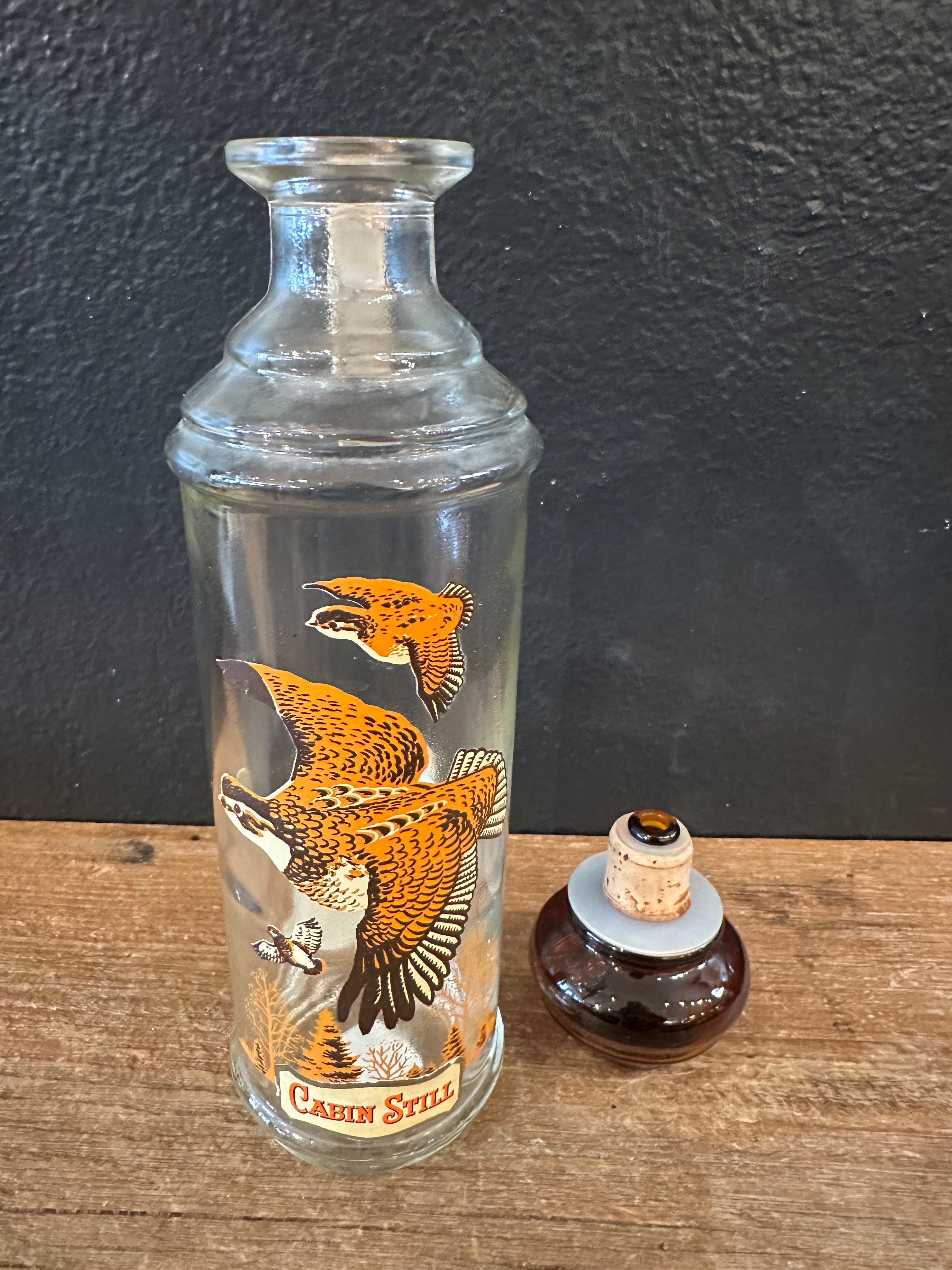 Vintage Grouse Themed Decanter