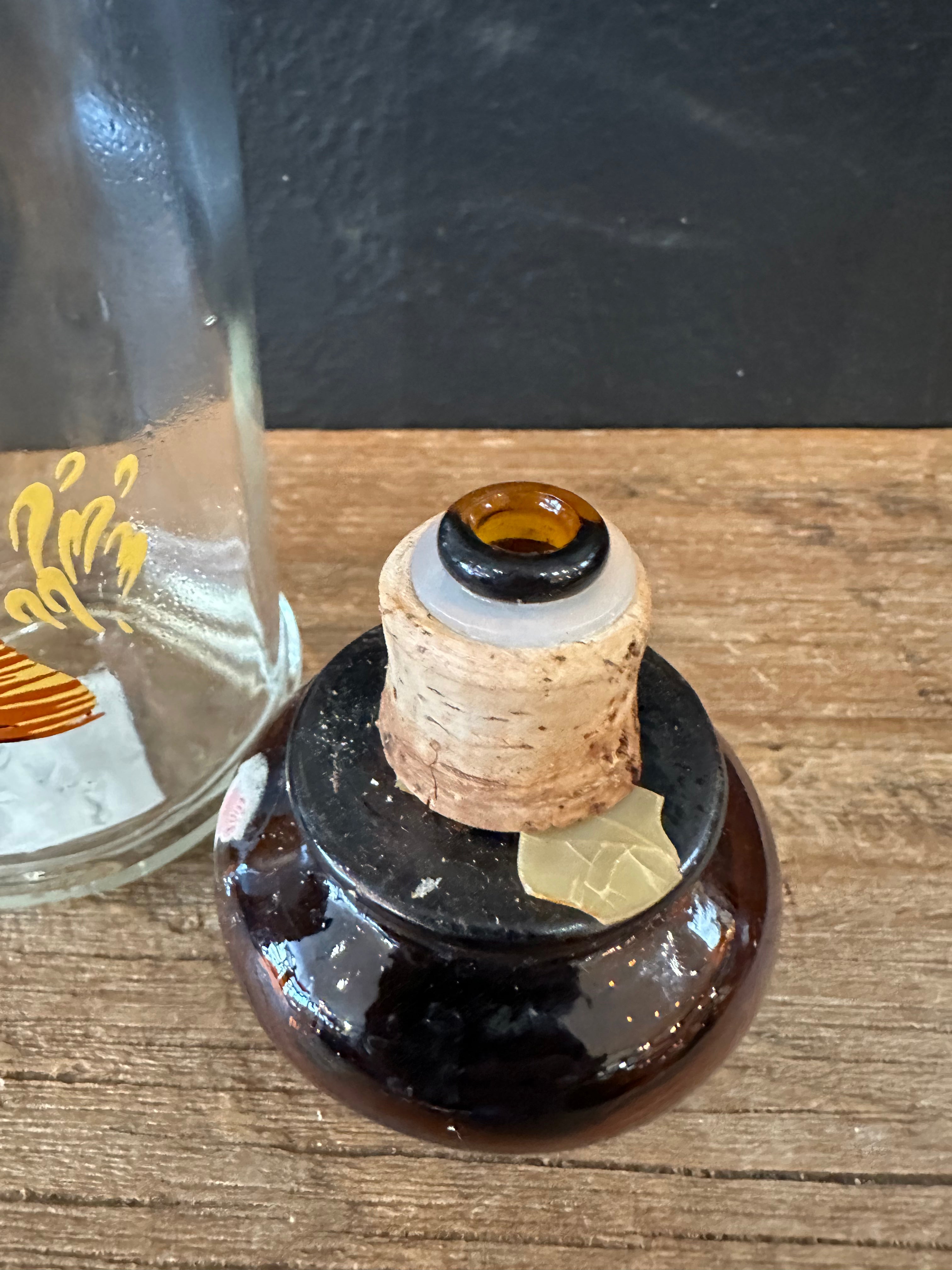 Vintage Trout Themed Decanter