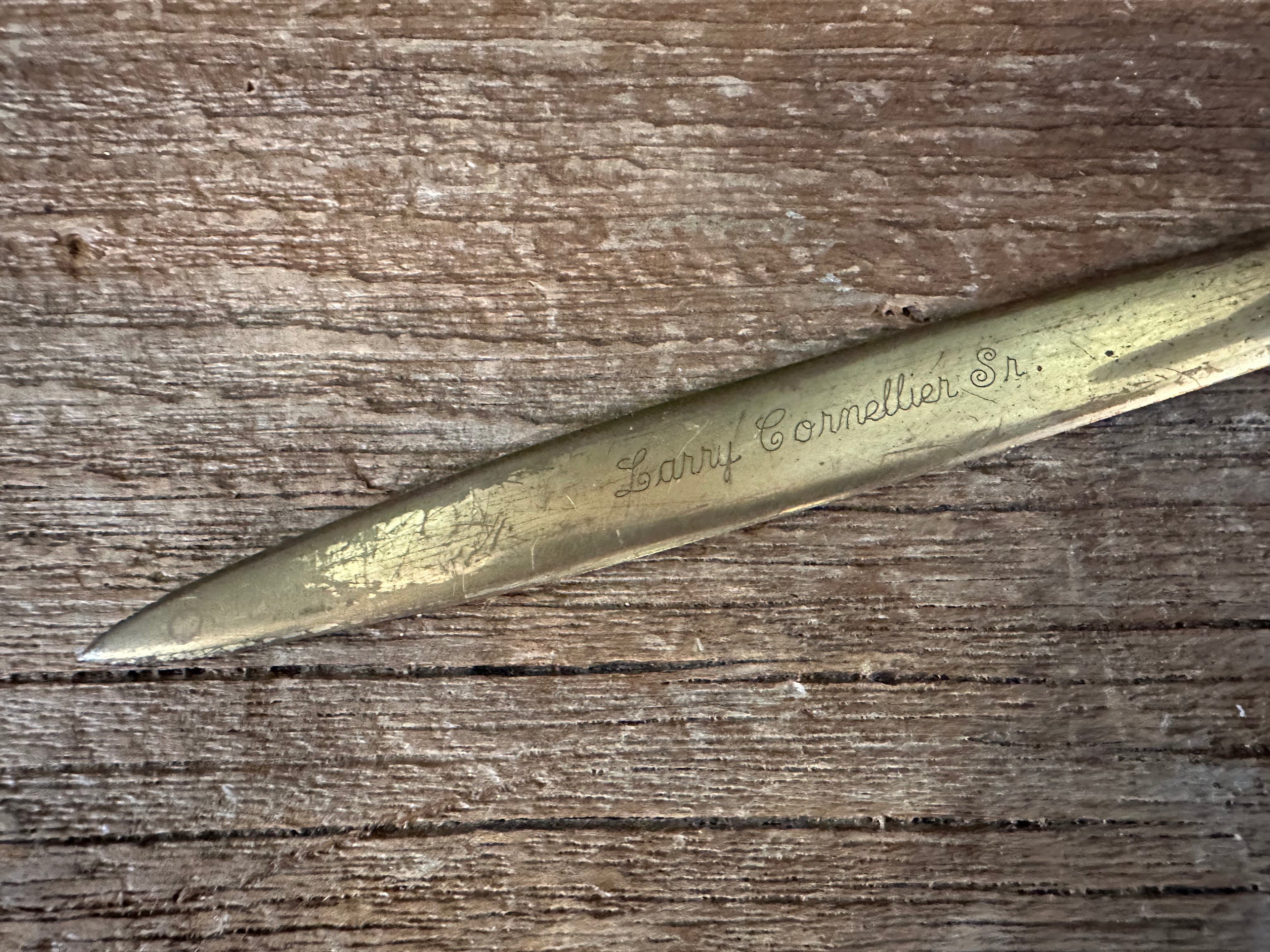 Brass Duck Letter Opener