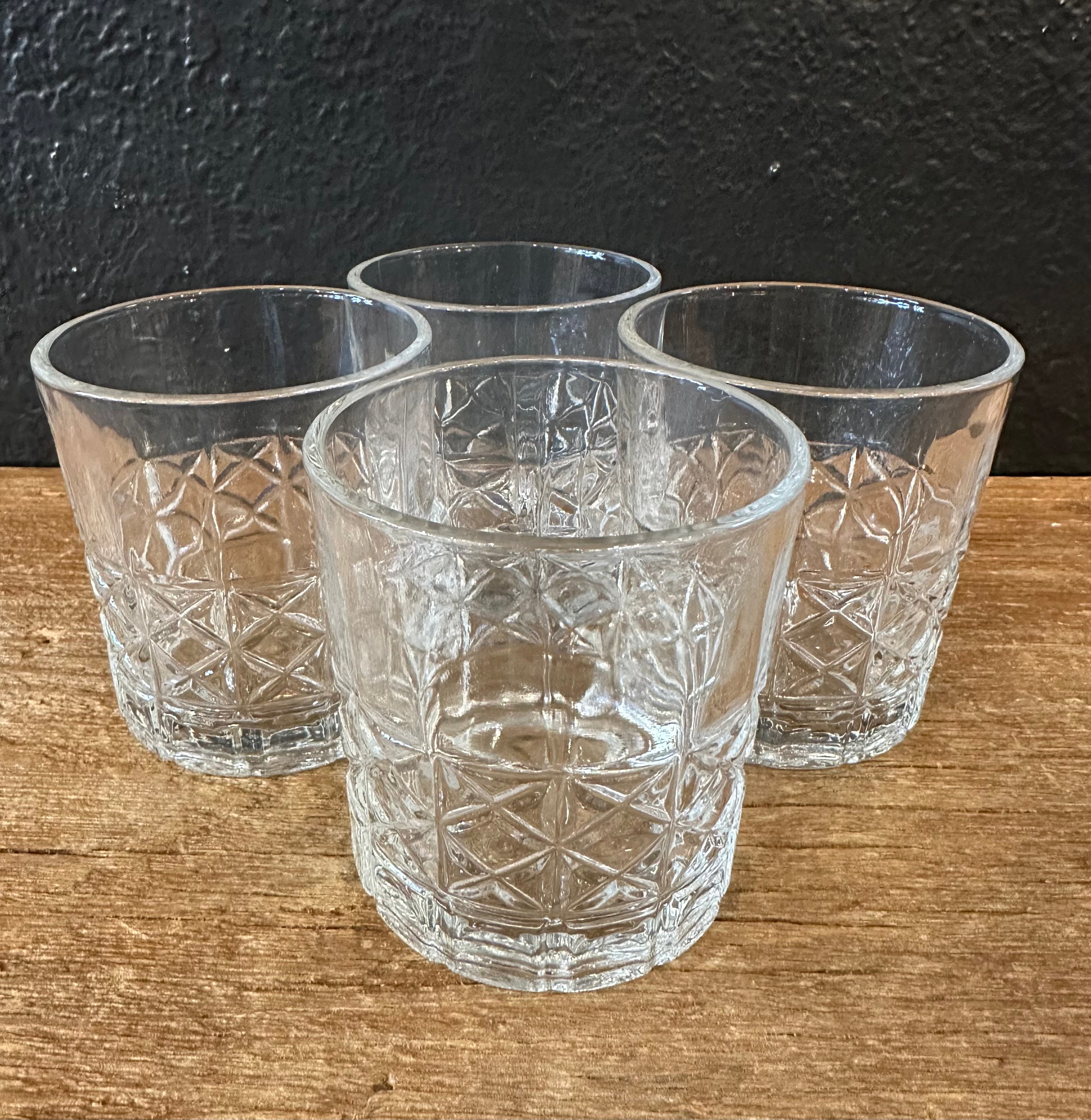 Uptown Bar Double Old Fashioned Glasses | Set Of Four