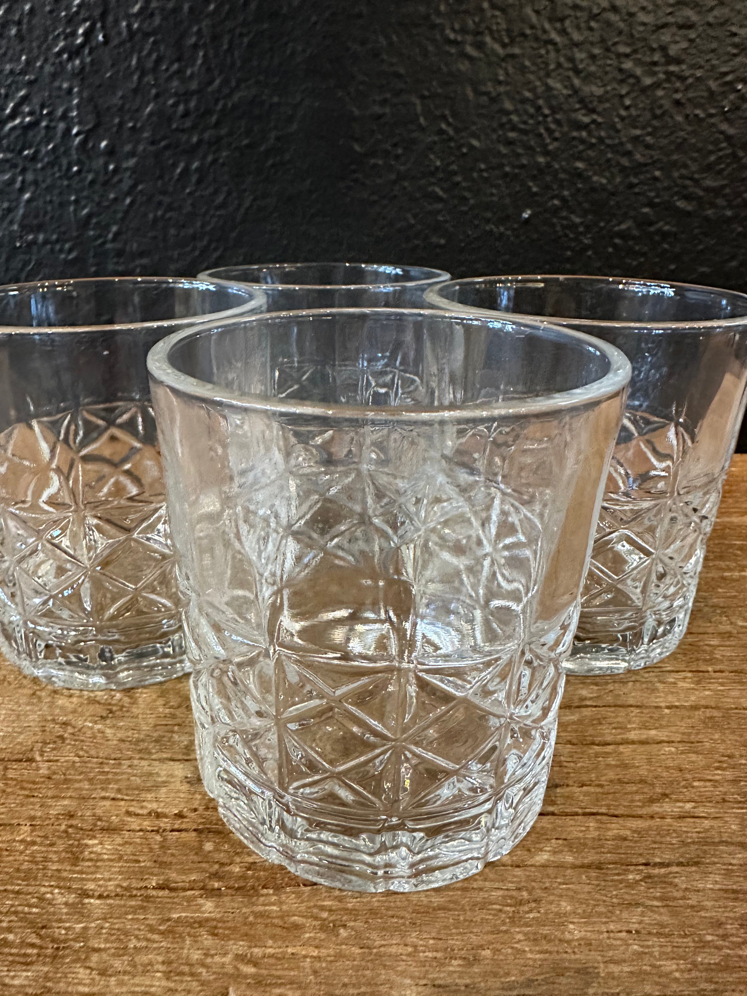 Uptown Bar Double Old Fashioned Glasses | Set Of Four
