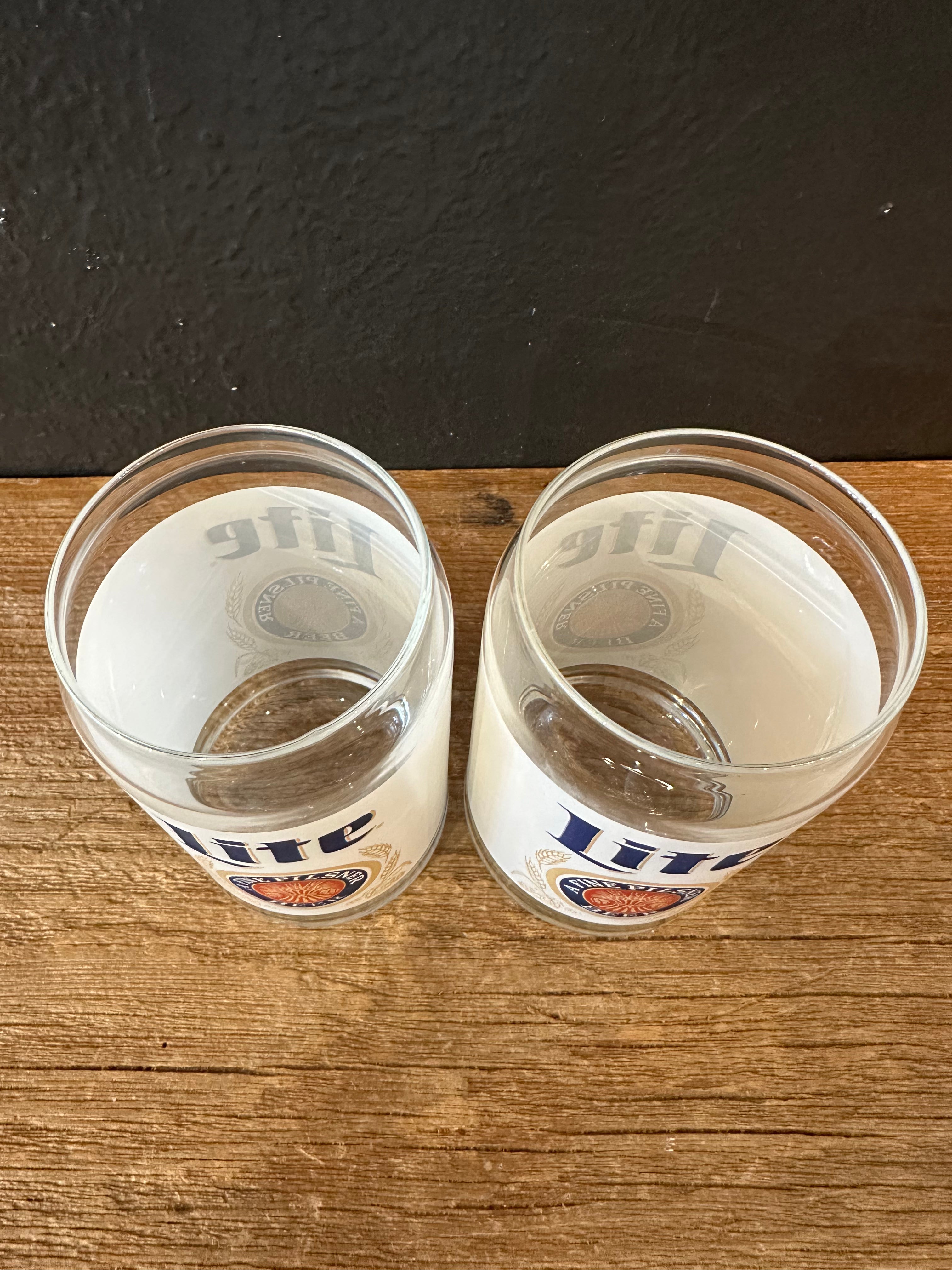 Miller Lite Glasses