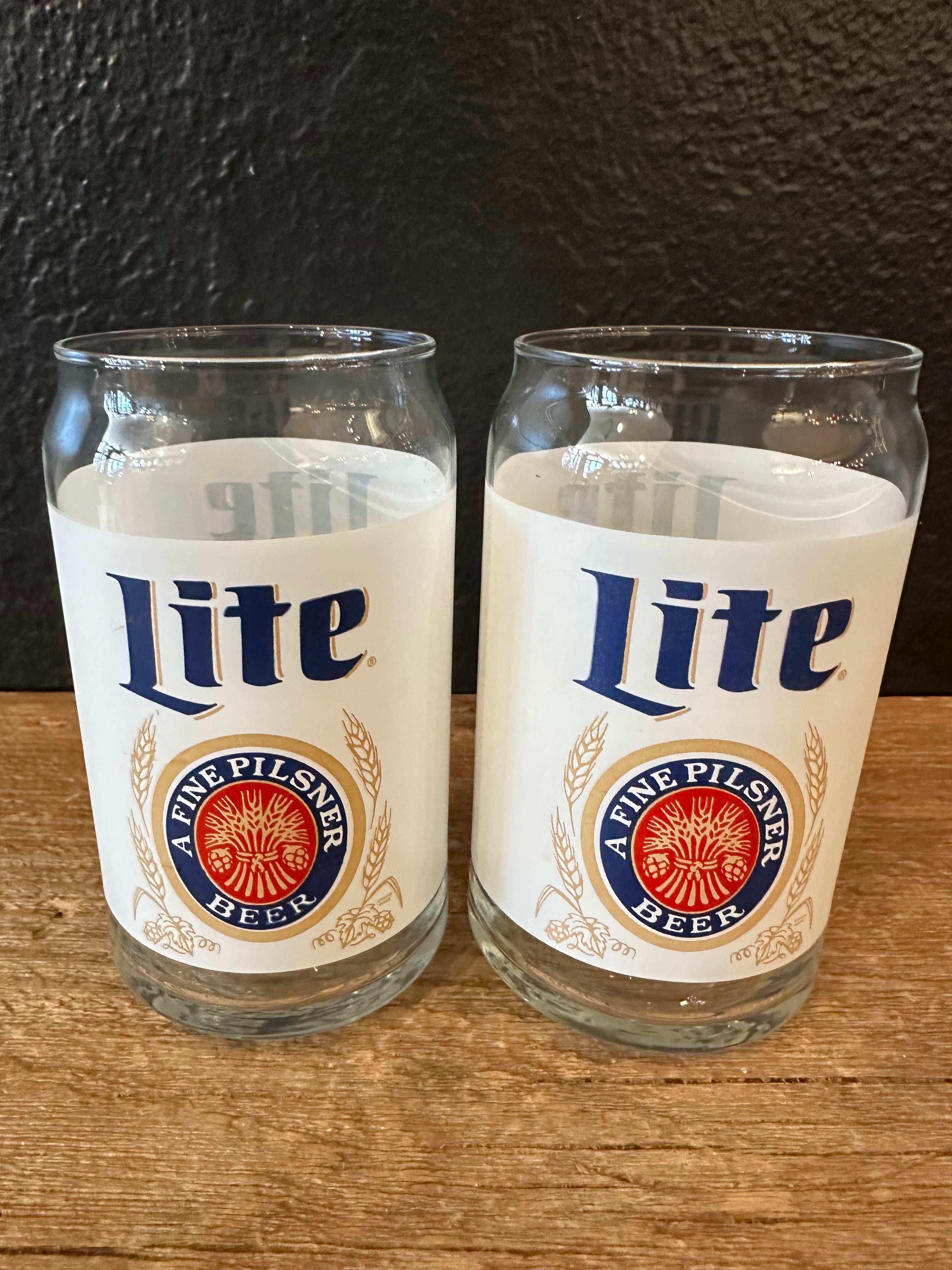 Miller Lite Glasses