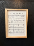 Joy to the World Hymn Sign