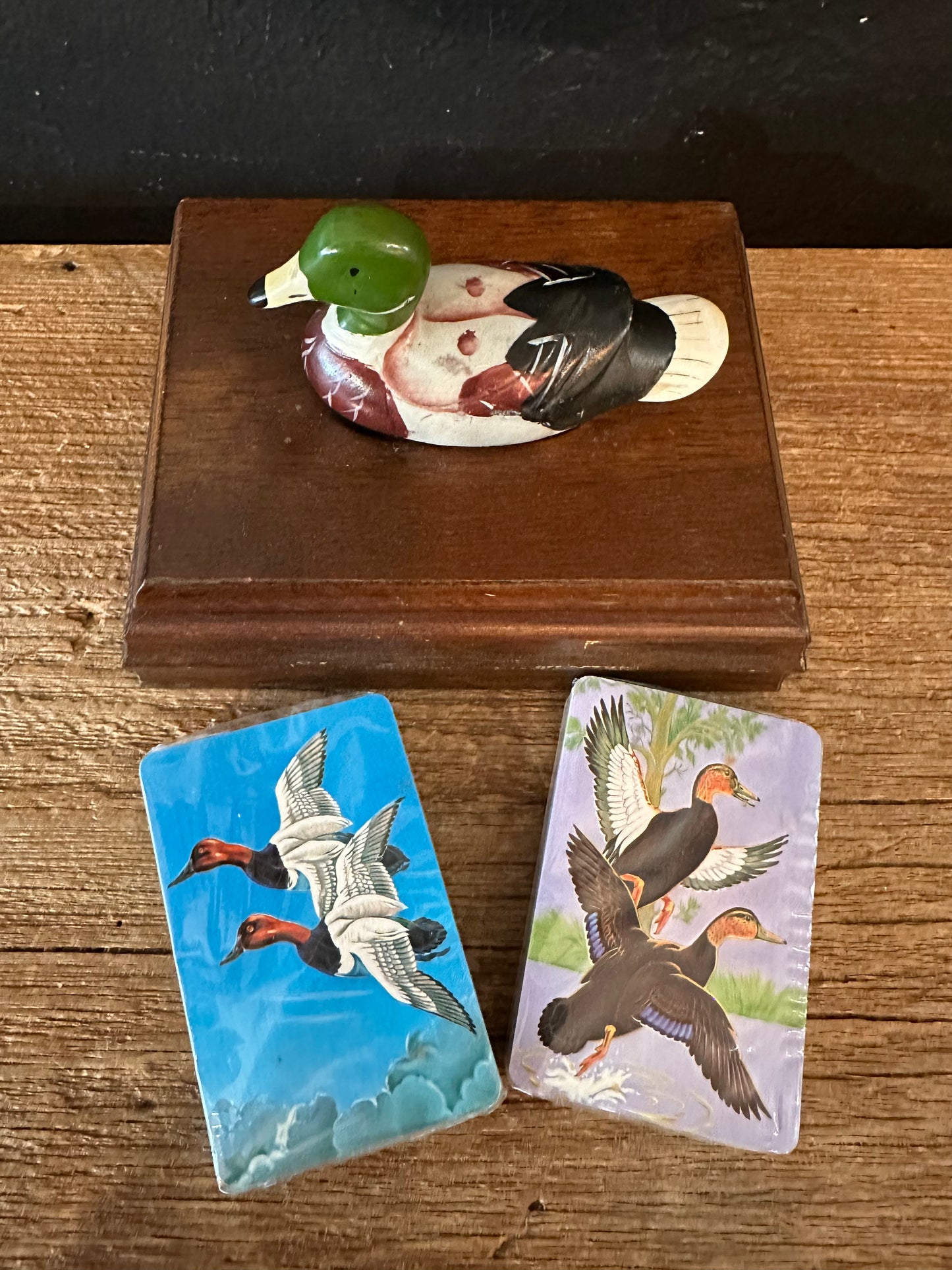 Duck Themed Playing Card Caddy