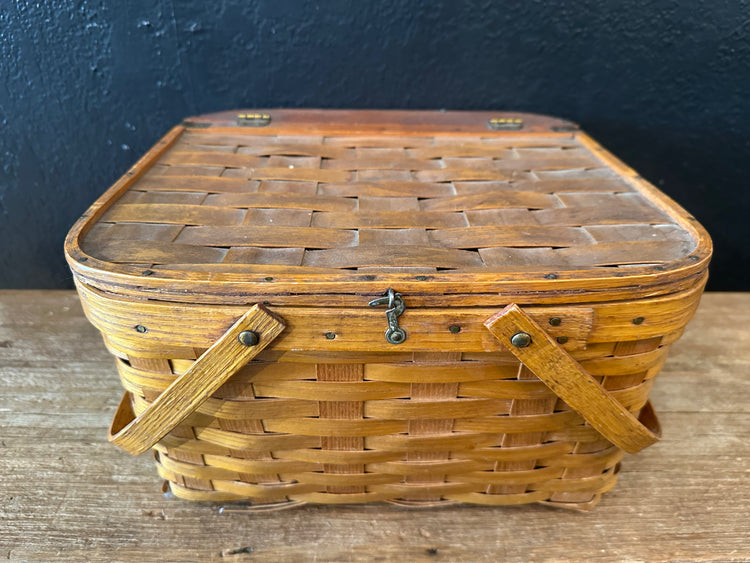 Vintage Pie Basket