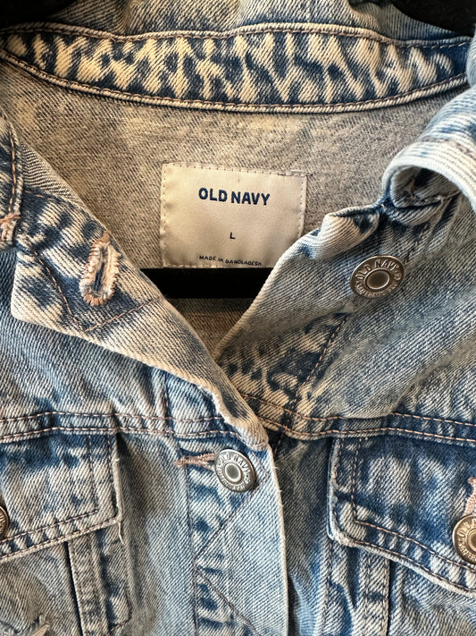 Old Navy Light Wash Jean Jacket