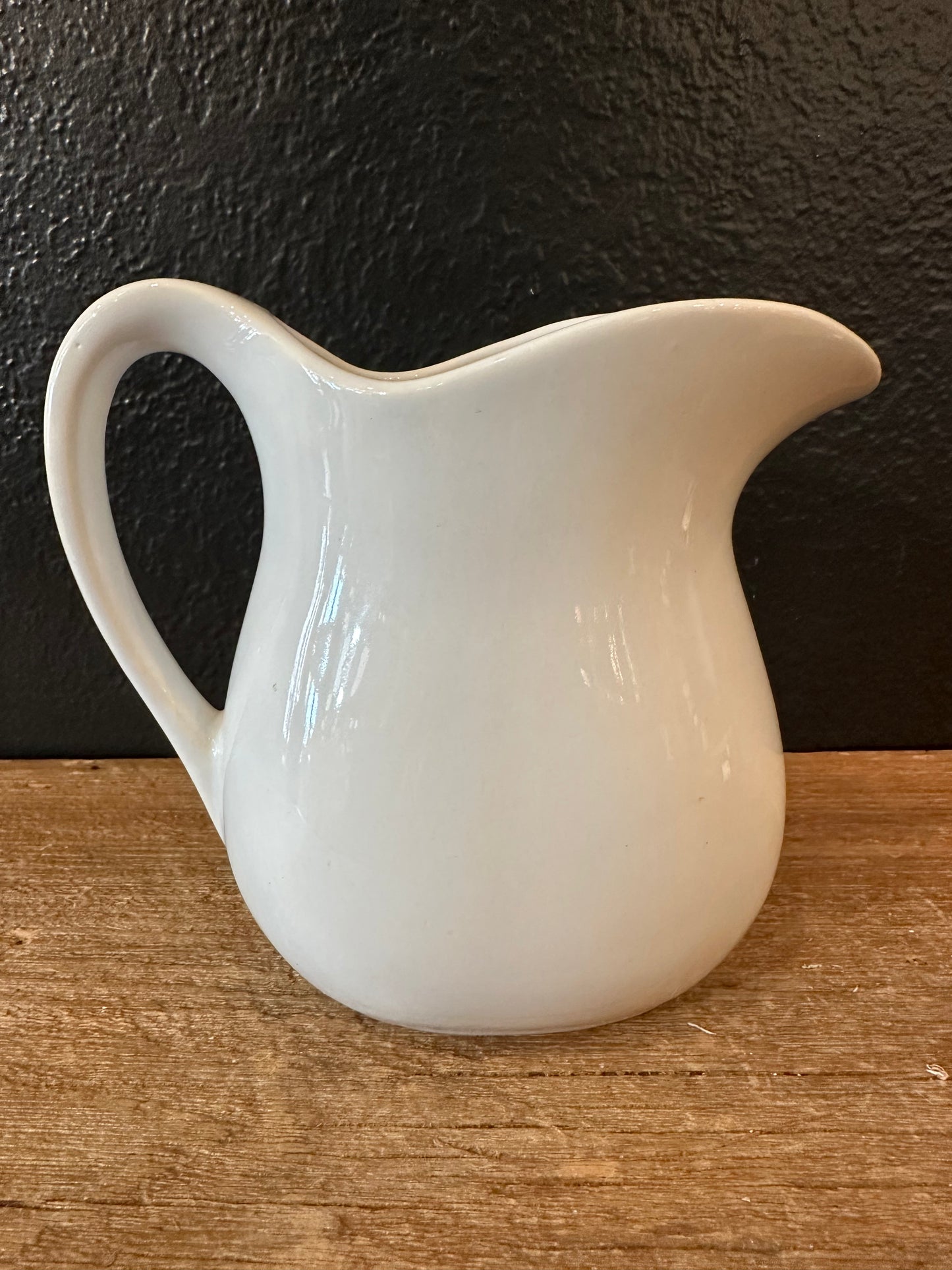 USA Light Blue Ironstone Pitcher