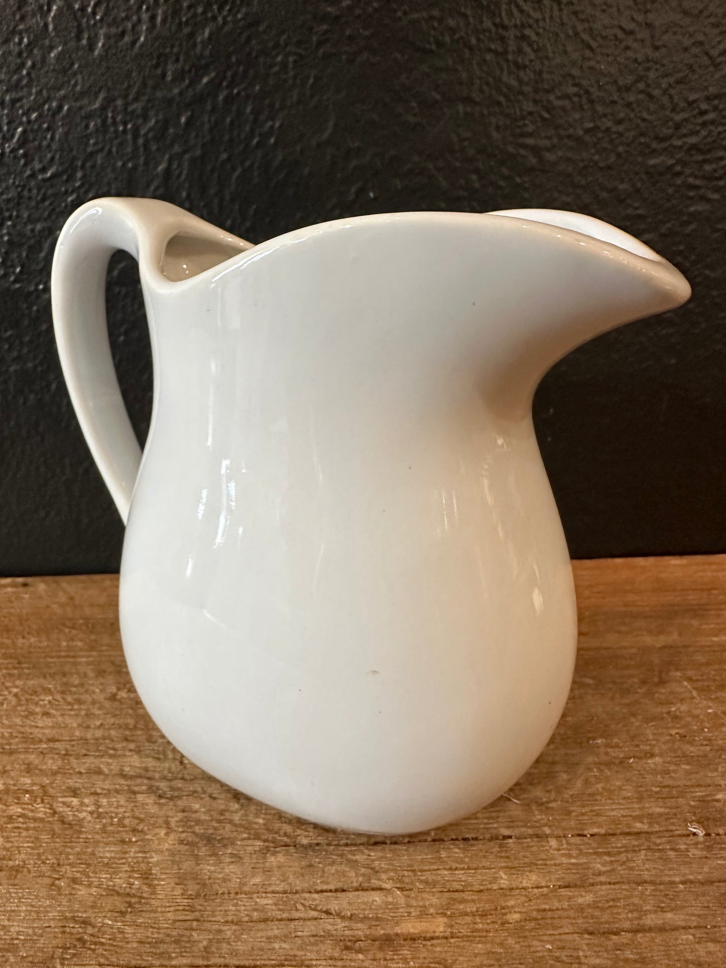USA Light Blue Ironstone Pitcher