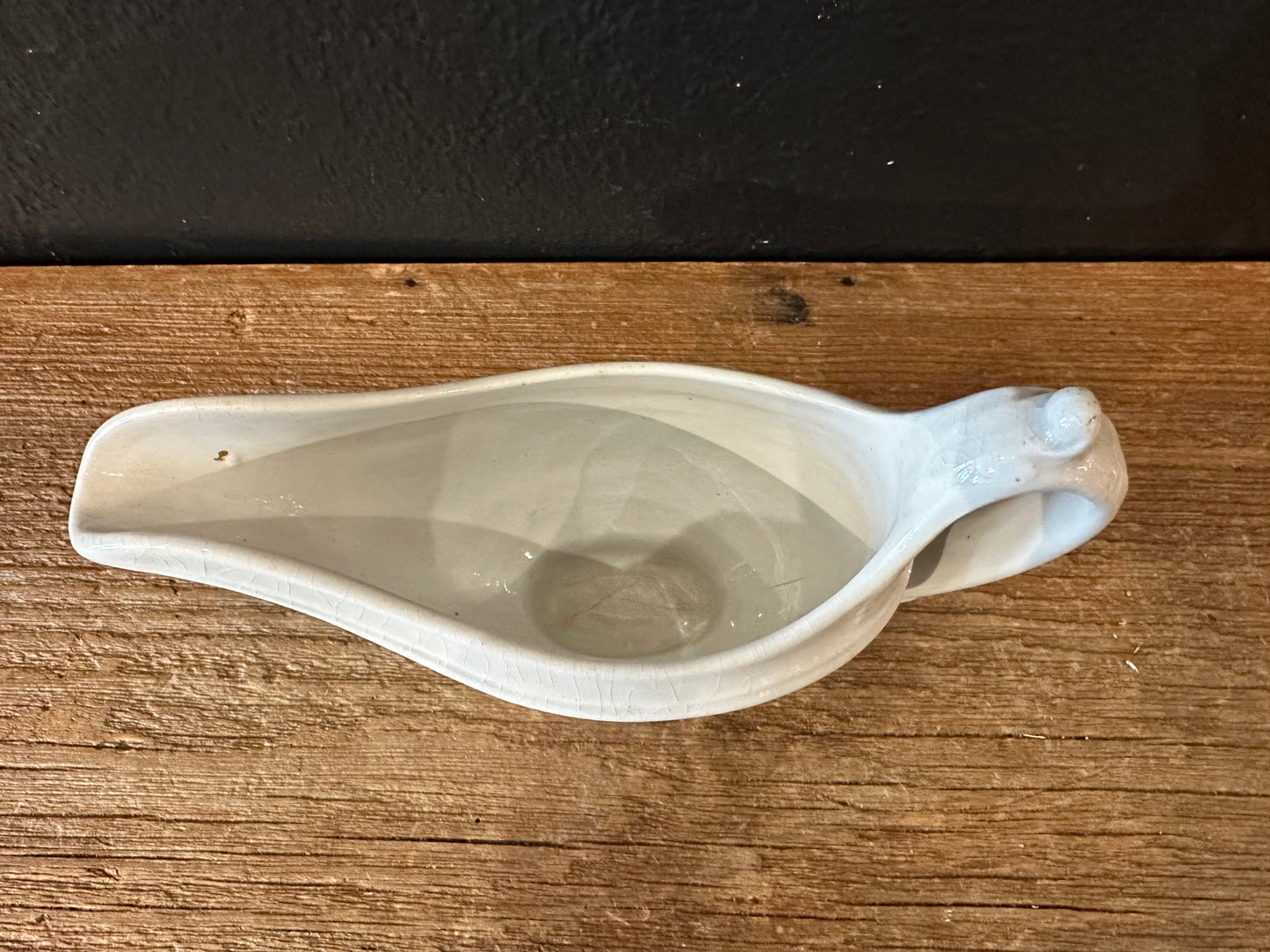 Antique Ironstone Gravy Boat