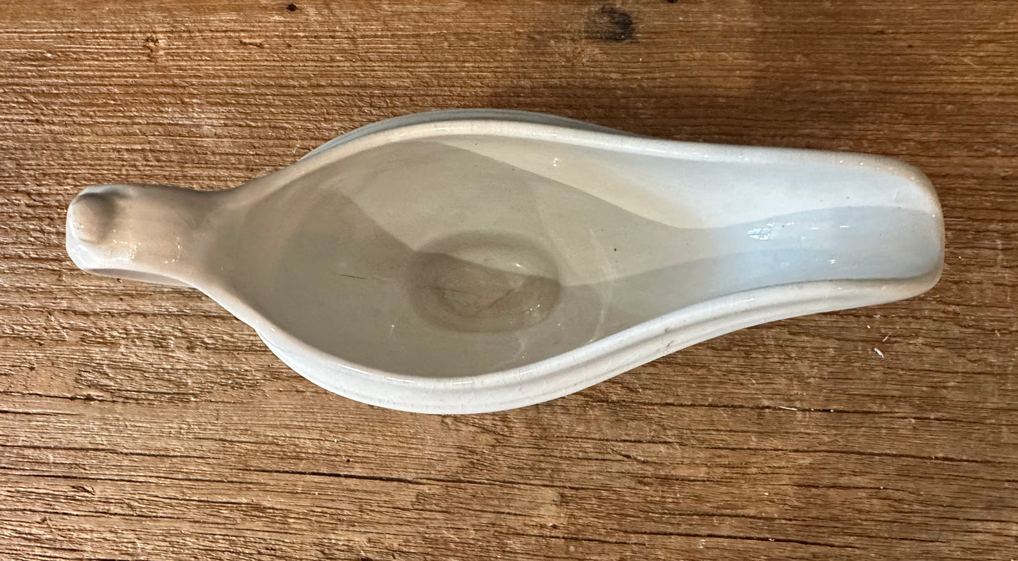 Antique Ironstone Gravy Boat