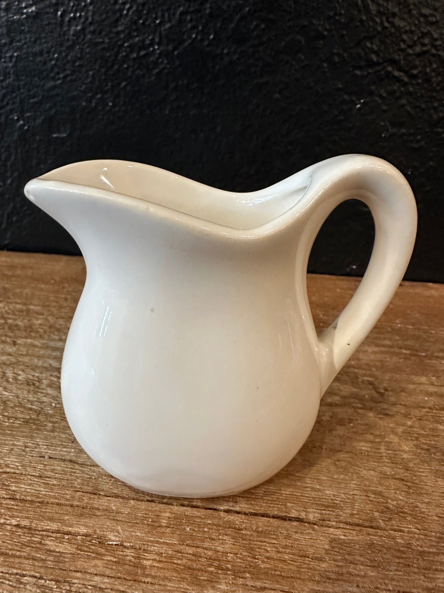 Antique USA Ironstone Small Pitcher