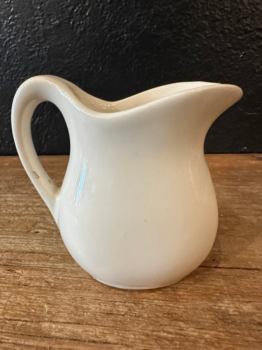 Antique USA Ironstone Small Pitcher